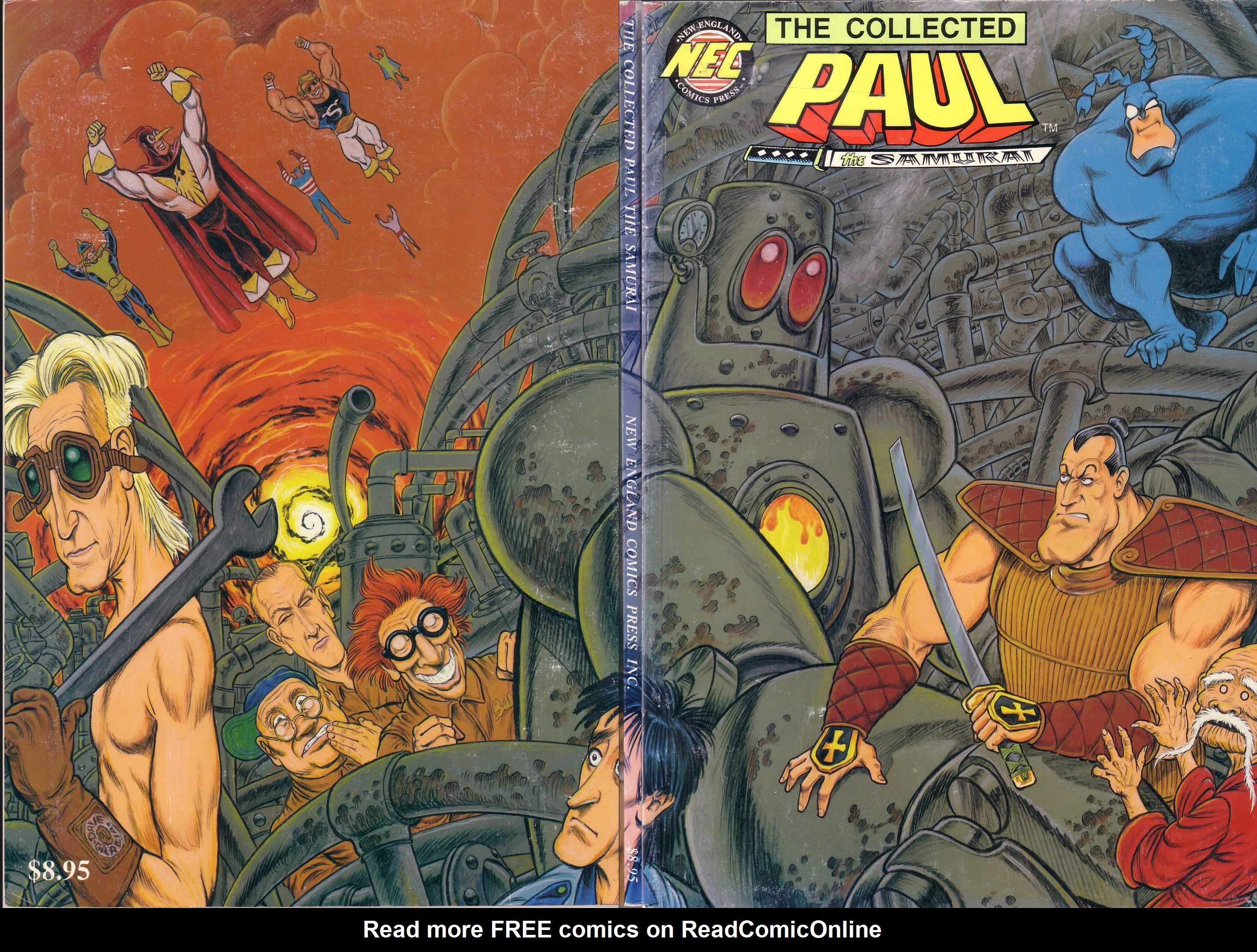 Read online Paul the Samurai (1991) comic -  Issue # TPB - 1