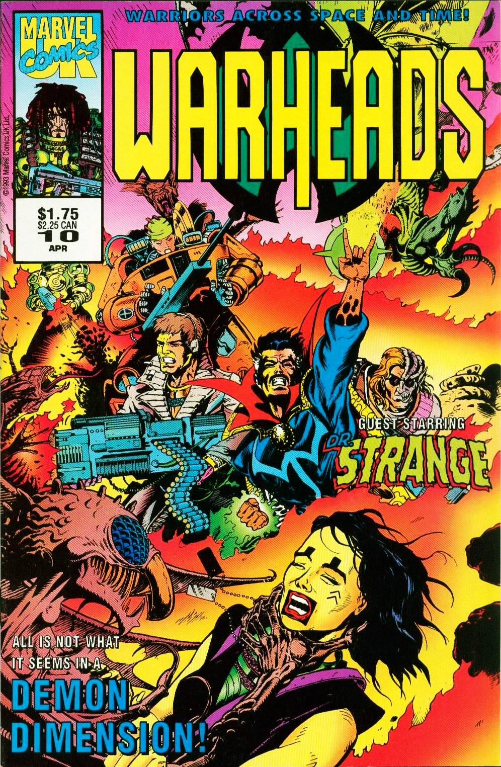 Read online Warheads comic -  Issue #10 - 1