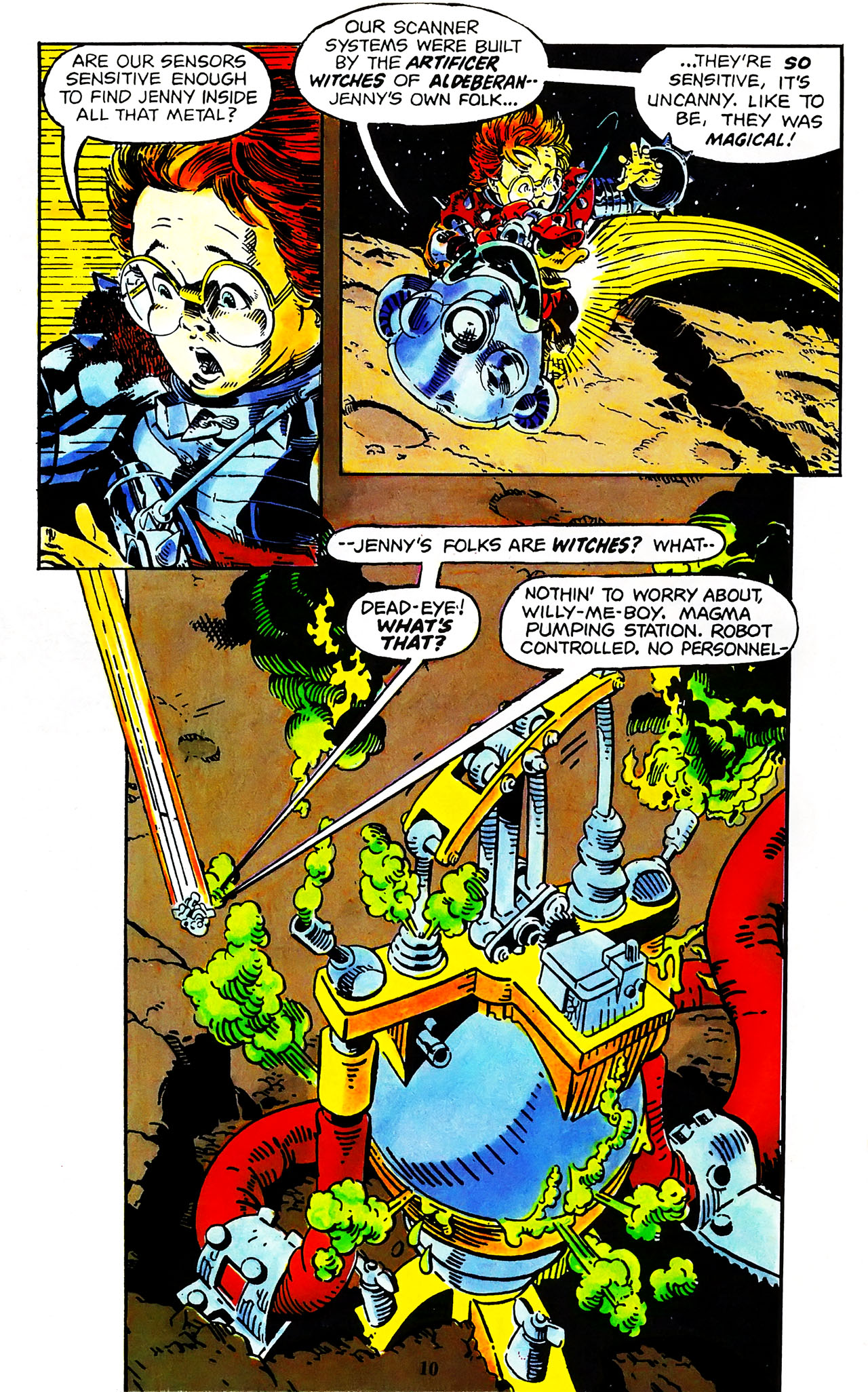 Read online Bucky O'Hare (1991) comic -  Issue #4 - 10