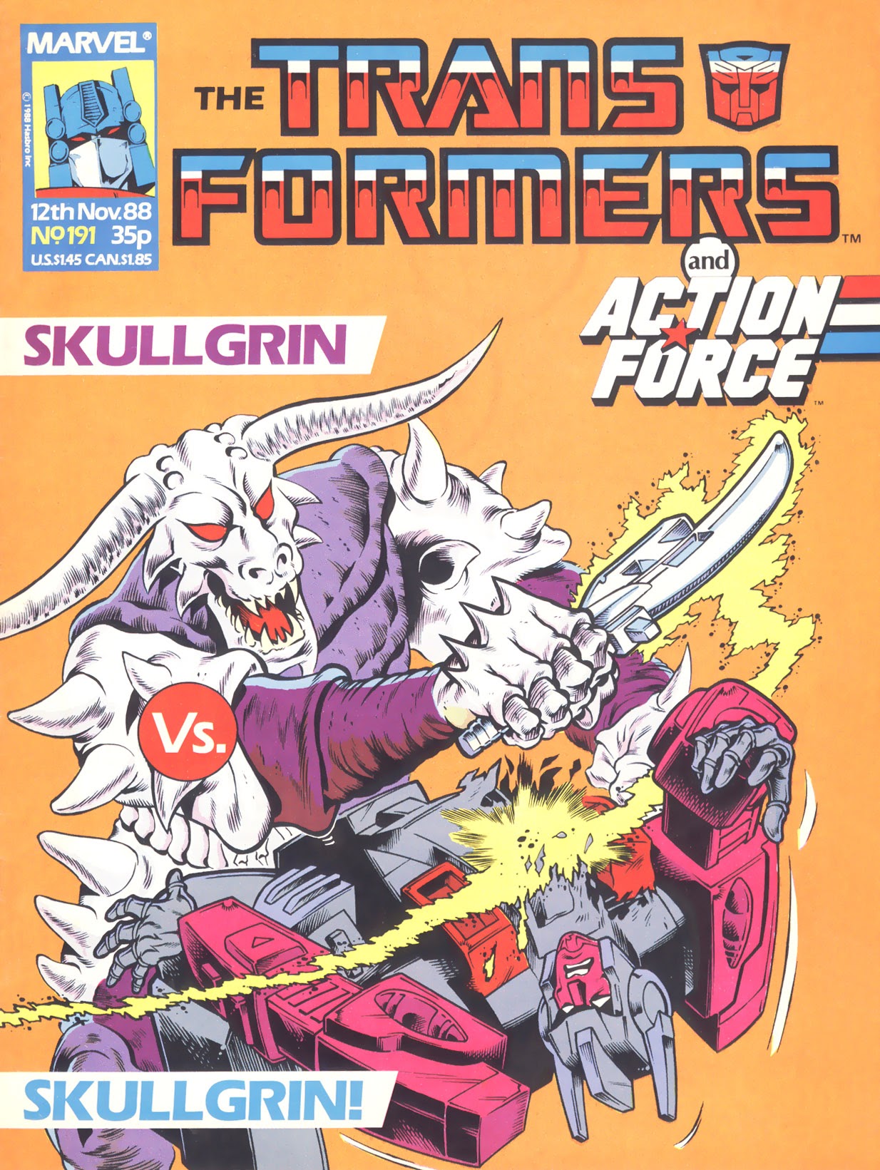 Read online The Transformers (UK) comic -  Issue #191 - 1