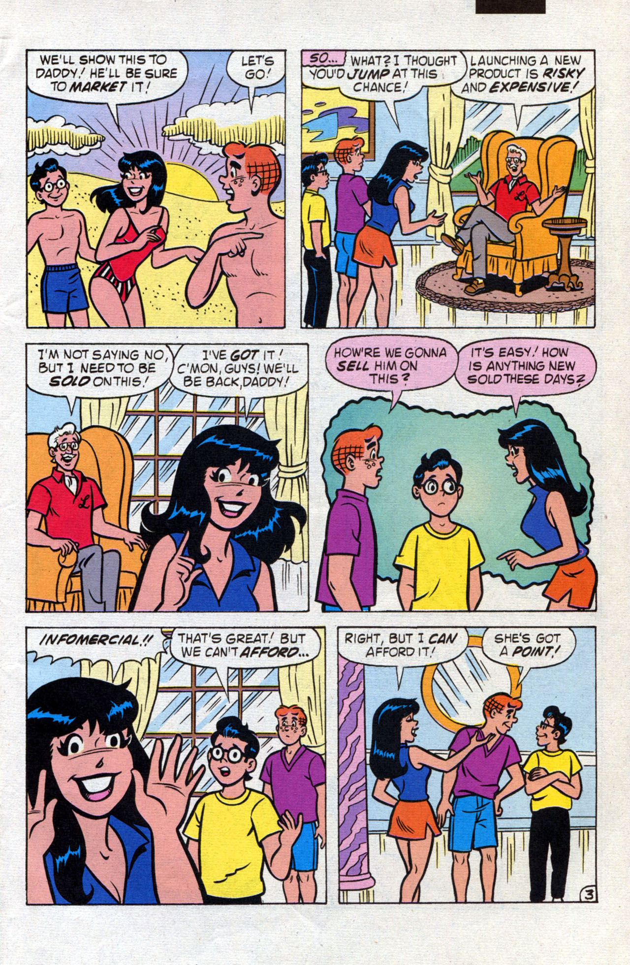 Read online Archie's Vacation Special comic -  Issue #3 - 5