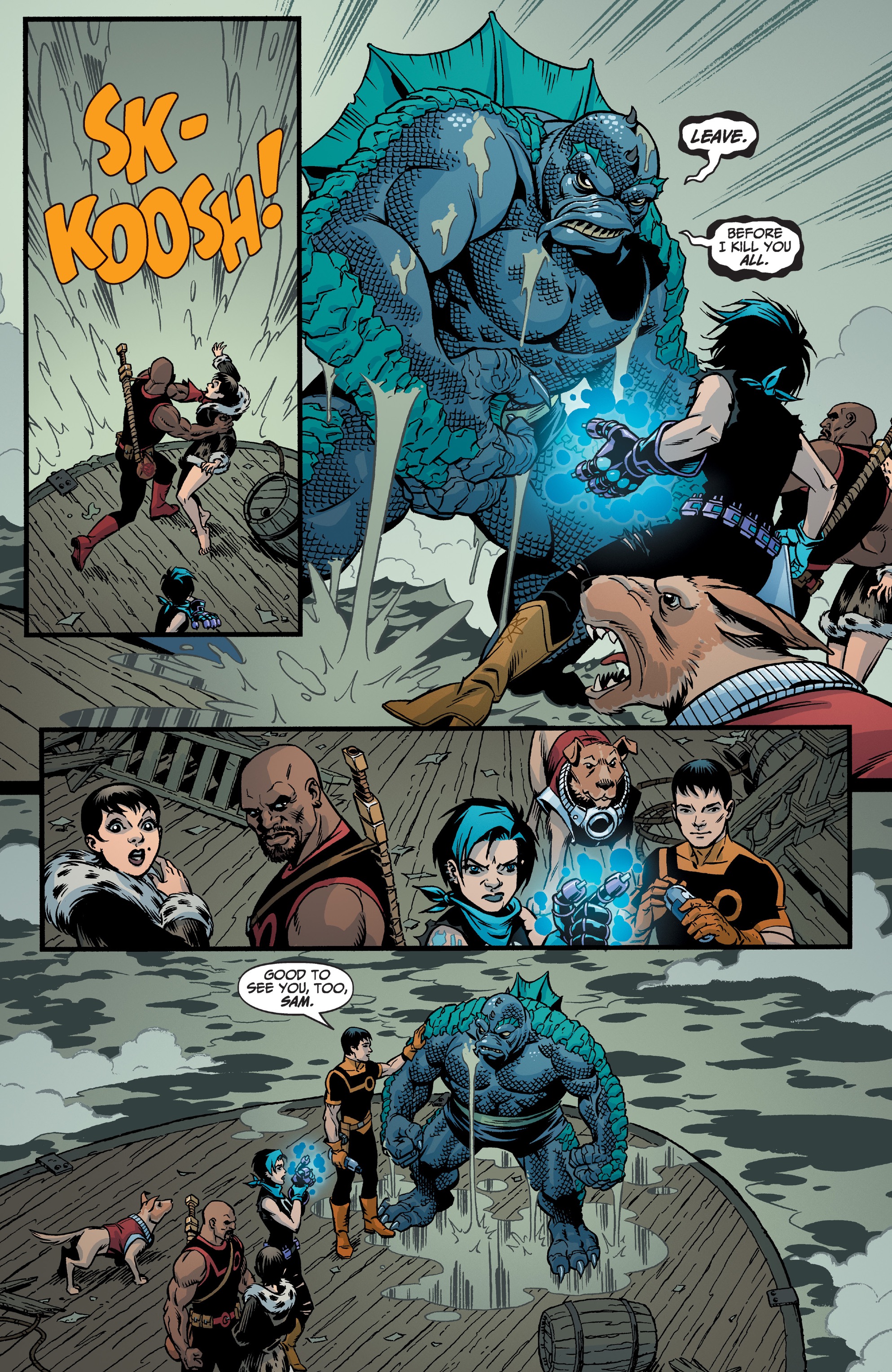 Read online Section Zero (2019) comic -  Issue # _TPB (Part 2) - 36
