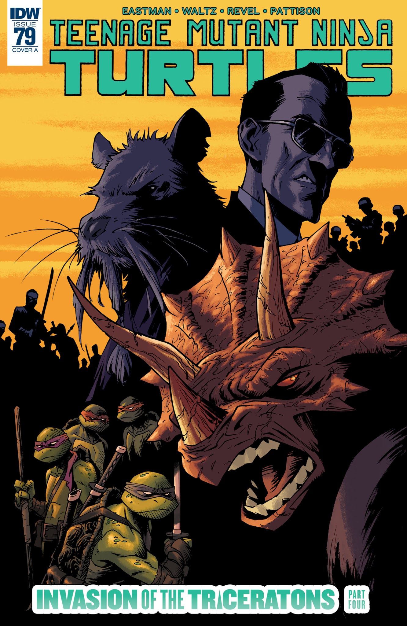 Read online Teenage Mutant Ninja Turtles (2011) comic -  Issue #79 - 1