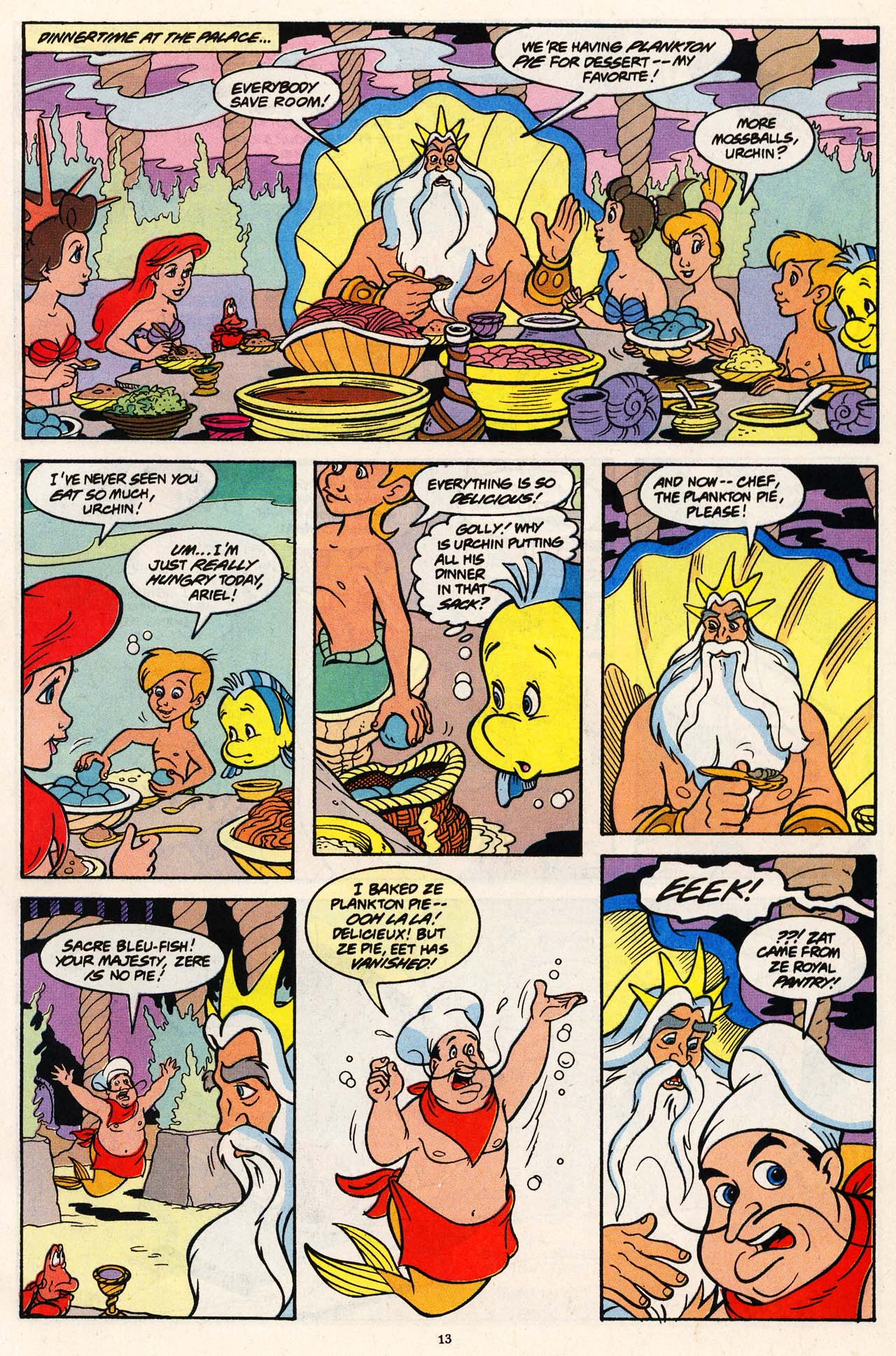 Read online Disney's The Little Mermaid comic -  Issue #6 - 15