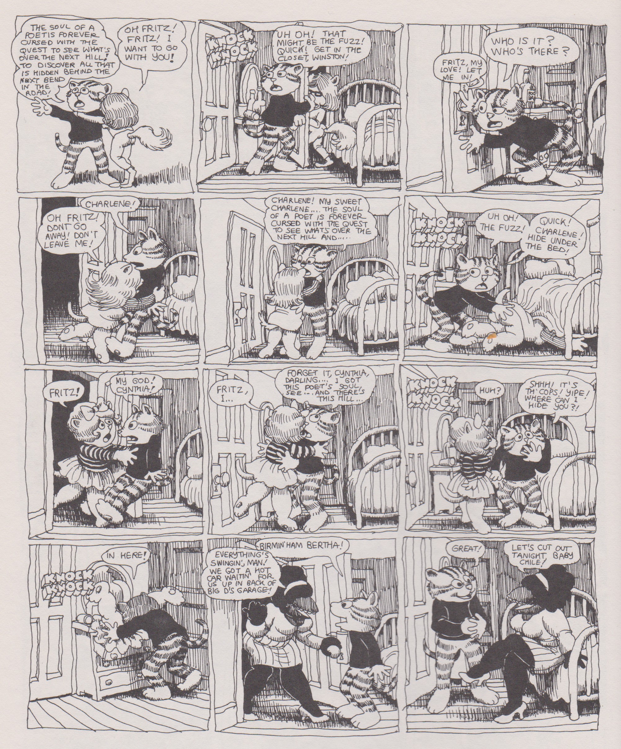 Read online The Complete Fritz the Cat comic -  Issue # Full (Part 2) - 15