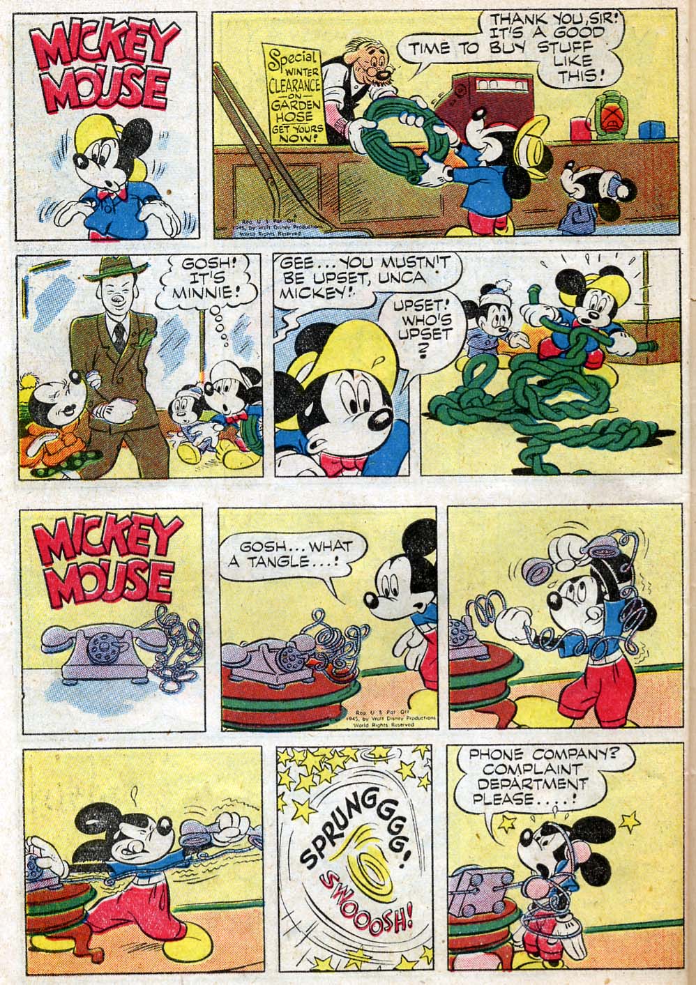 Read online Walt Disney's Comics and Stories comic -  Issue #76 - 48