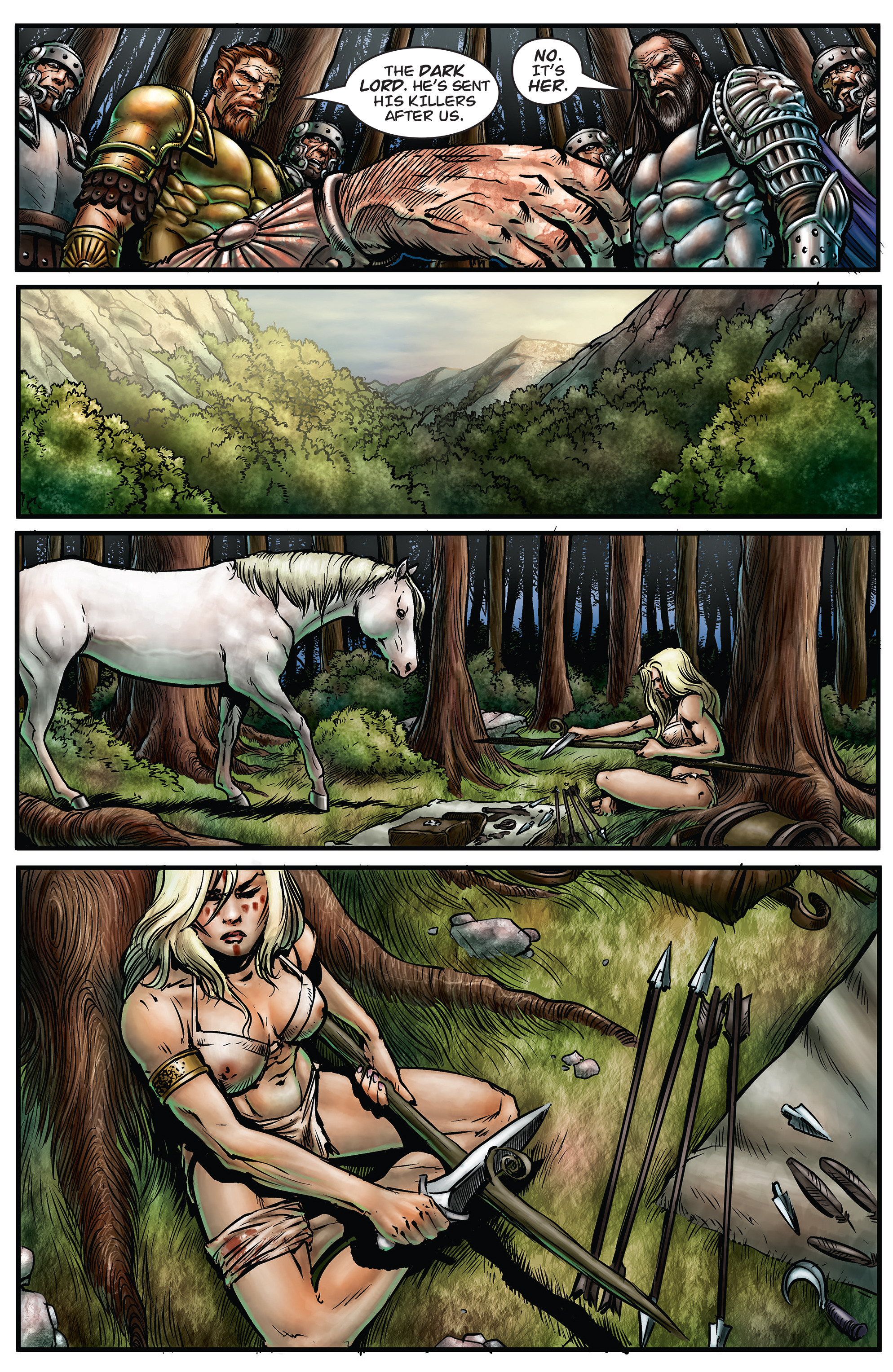 Read online Arhian: Head Huntress comic -  Issue #3 - 27