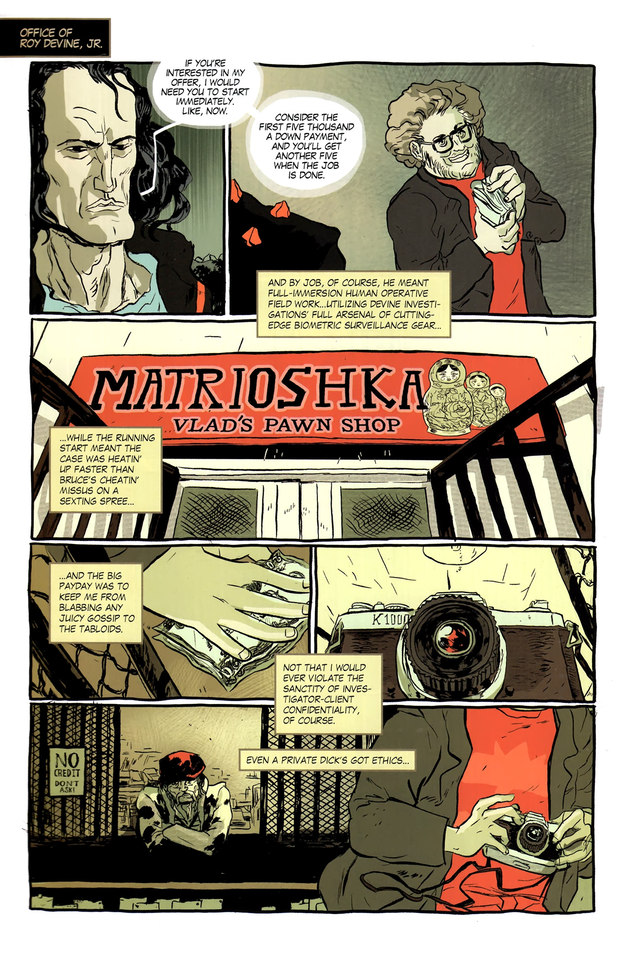 Read online Blue Estate comic -  Issue #5 - 5