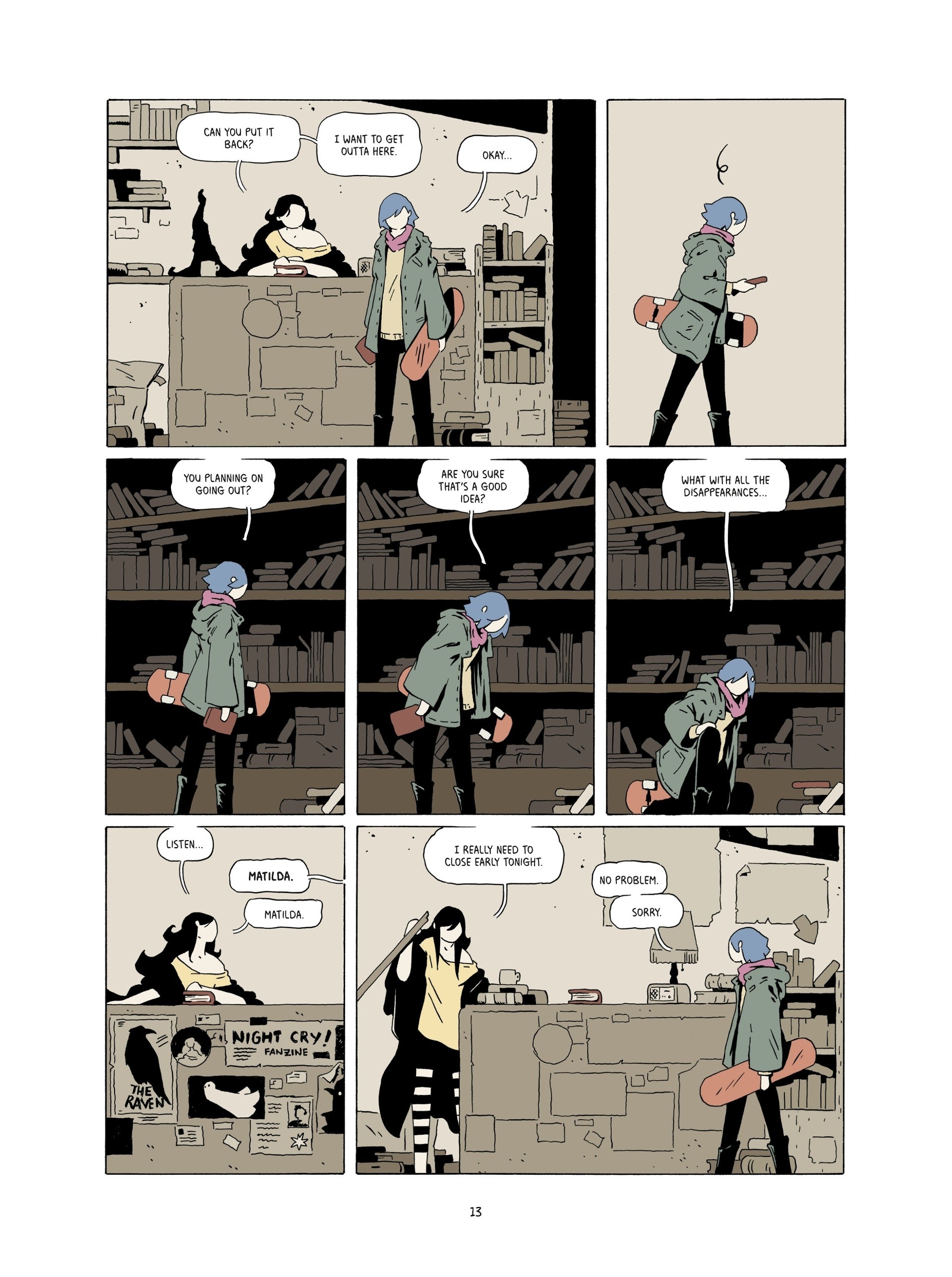 Read online Night Cry comic -  Issue # TPB - 13