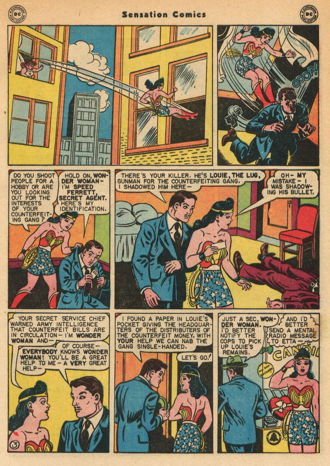 Read online Sensation (Mystery) Comics comic -  Issue #51 - 5