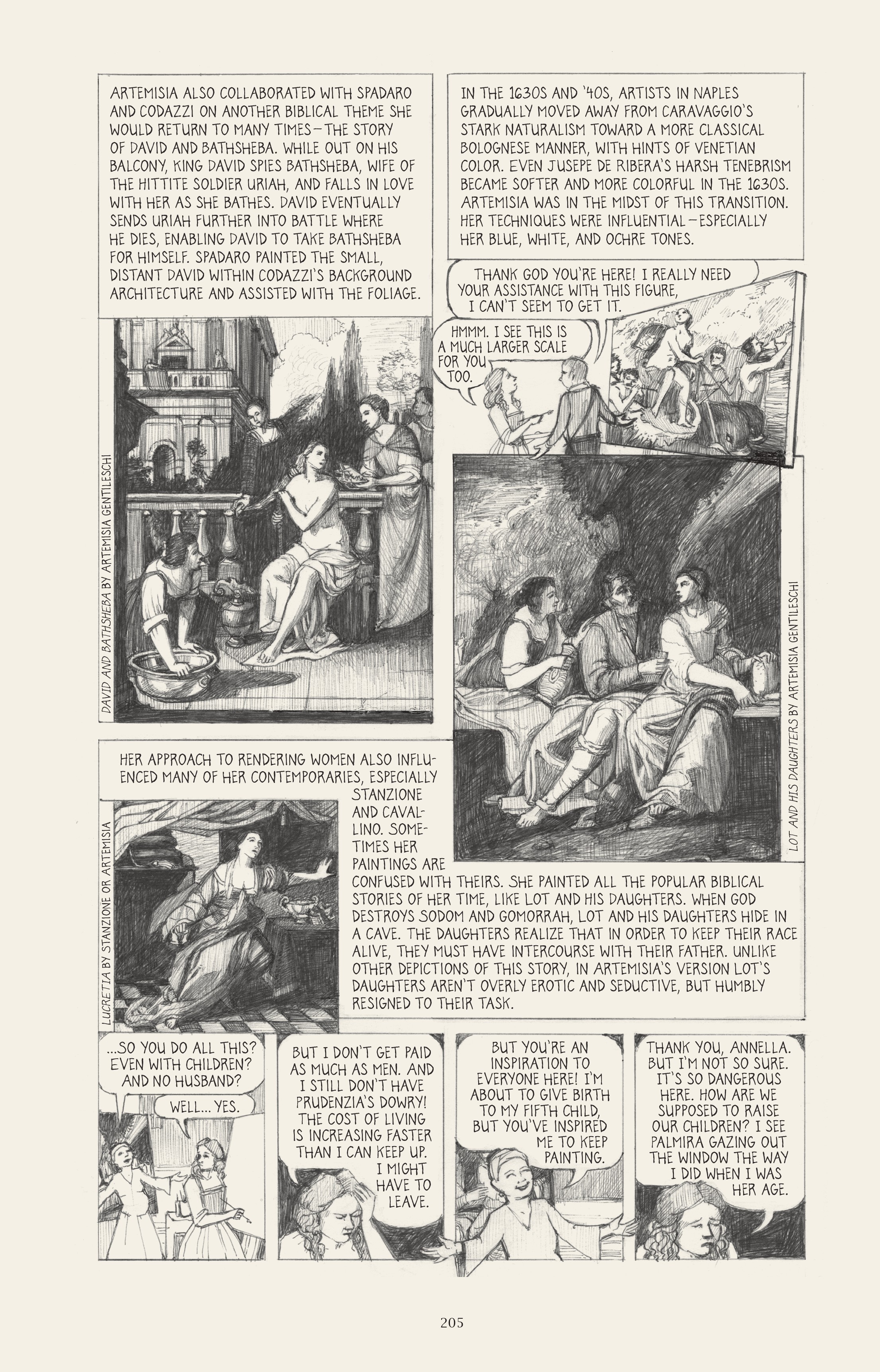 Read online I Know What I Am: The Life and Times of Artemisia Gentileschi comic -  Issue # TPB (Part 3) - 12