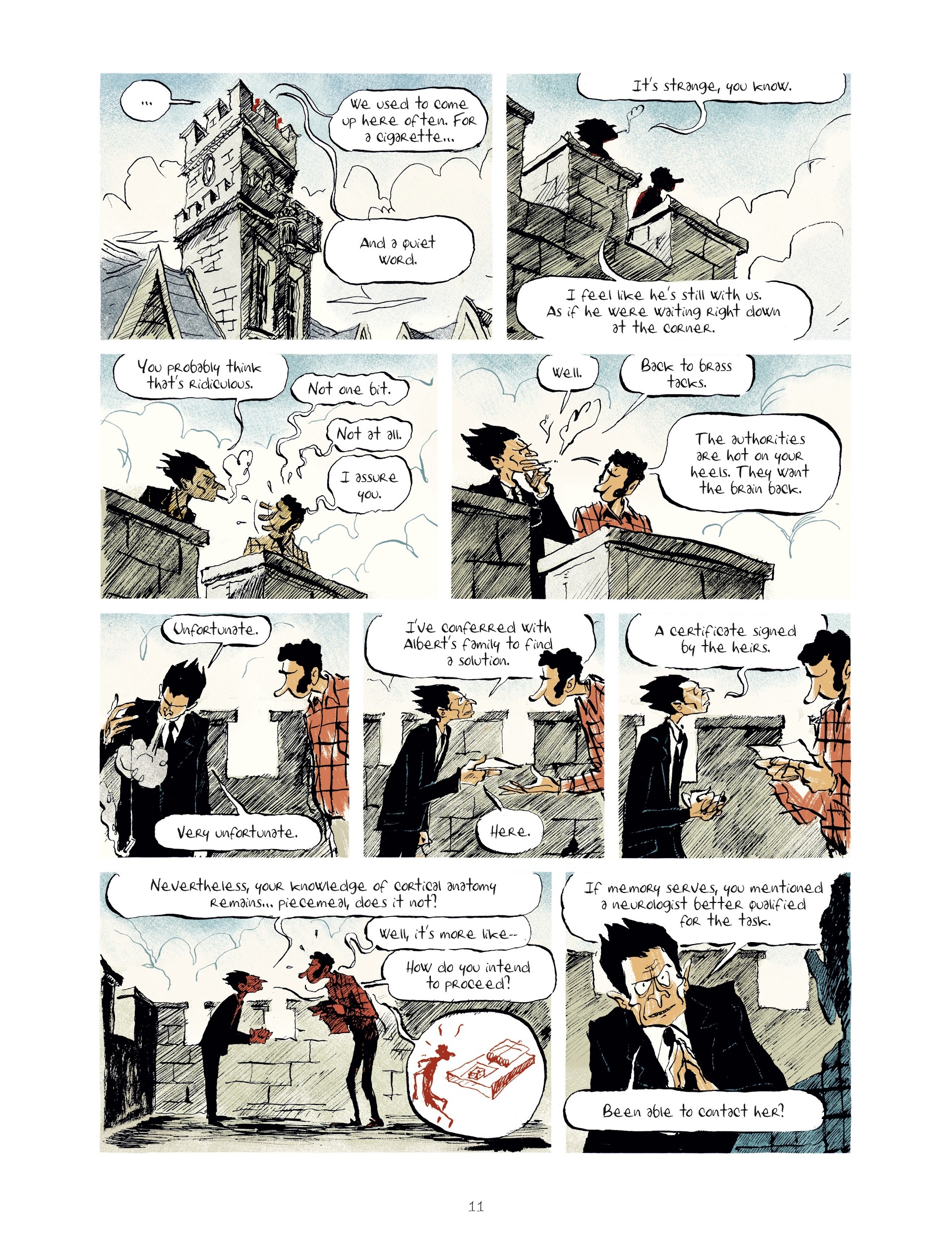 Read online Brain Drain comic -  Issue #2 - 11