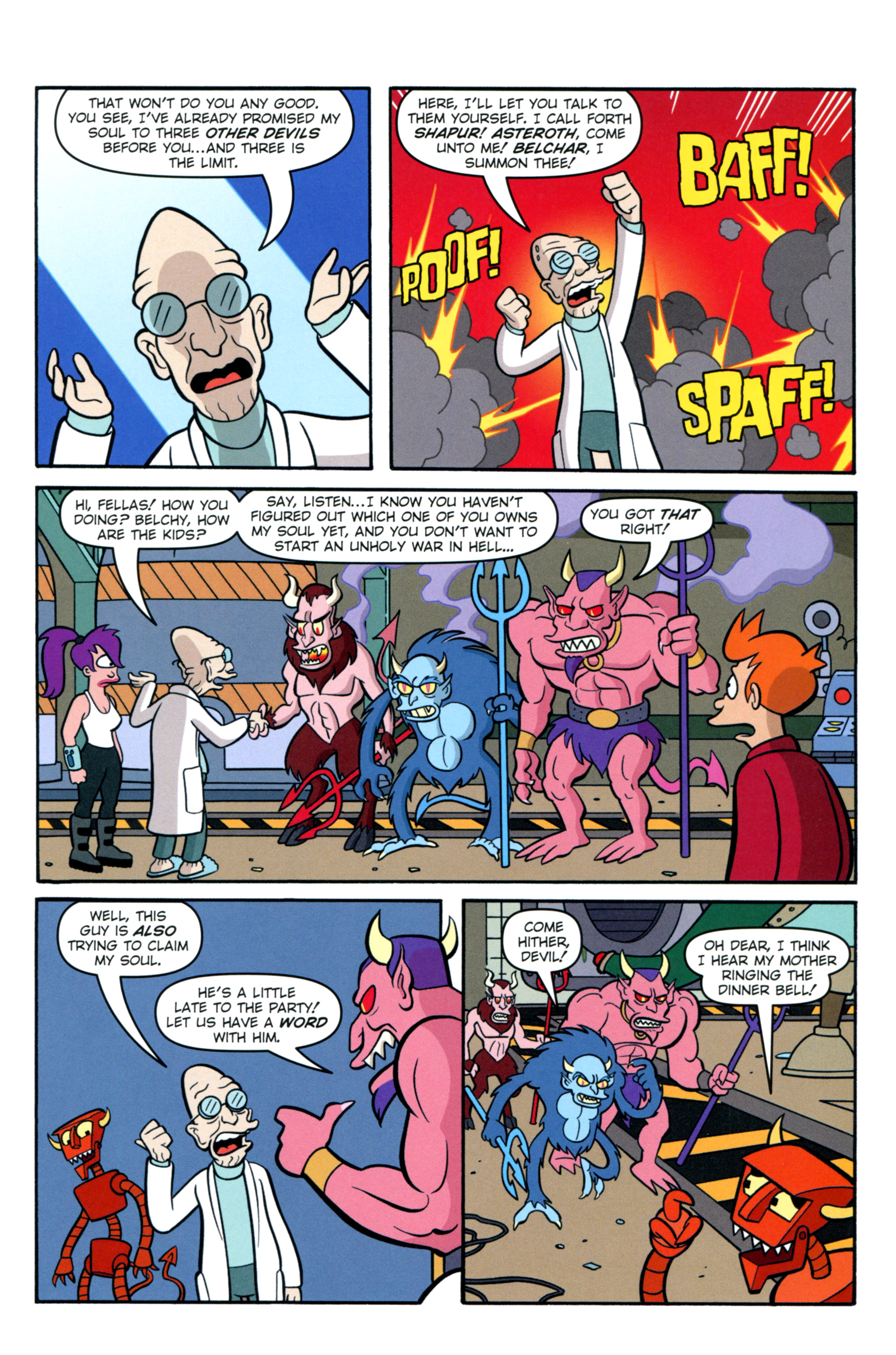 Read online Futurama Comics comic -  Issue #70 - 22