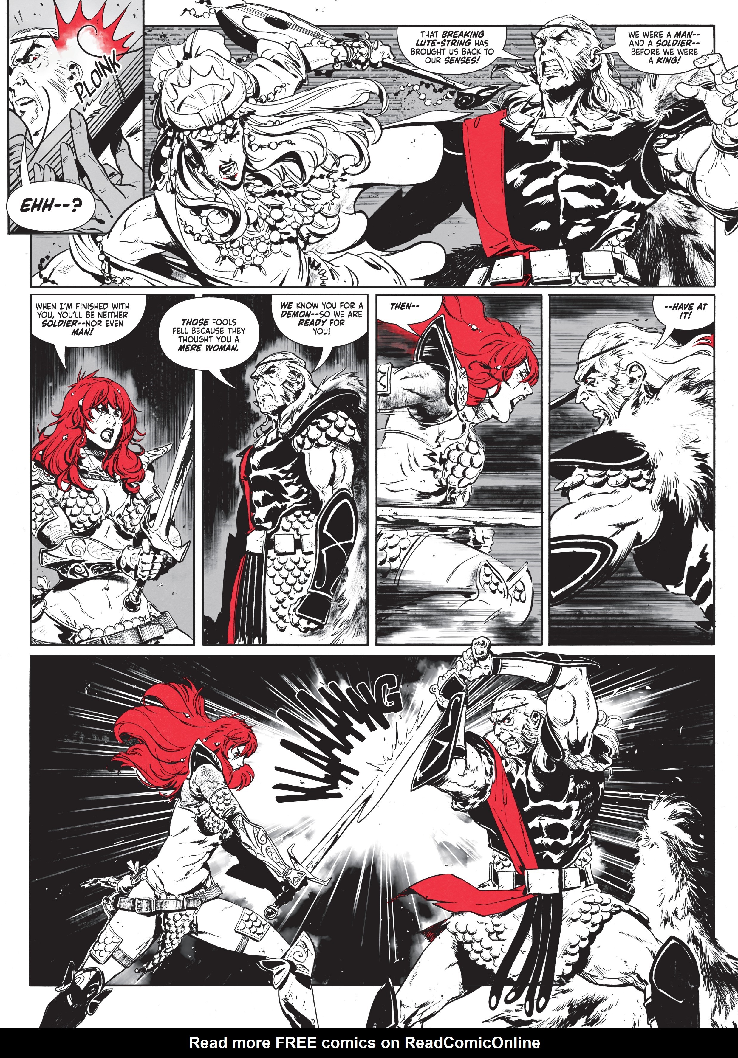 Read online Red Sonja: Ballad of the Red Goddess comic -  Issue # TPB - 47