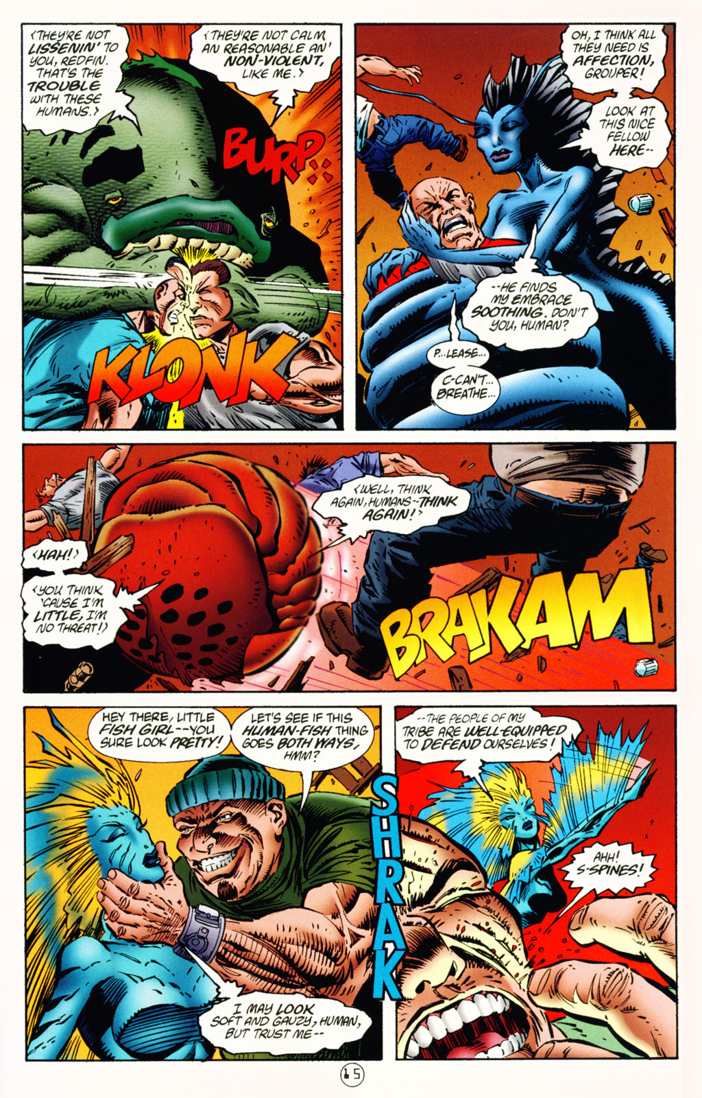 Read online Tangent Comics/ Sea Devils comic -  Issue # Full - 21