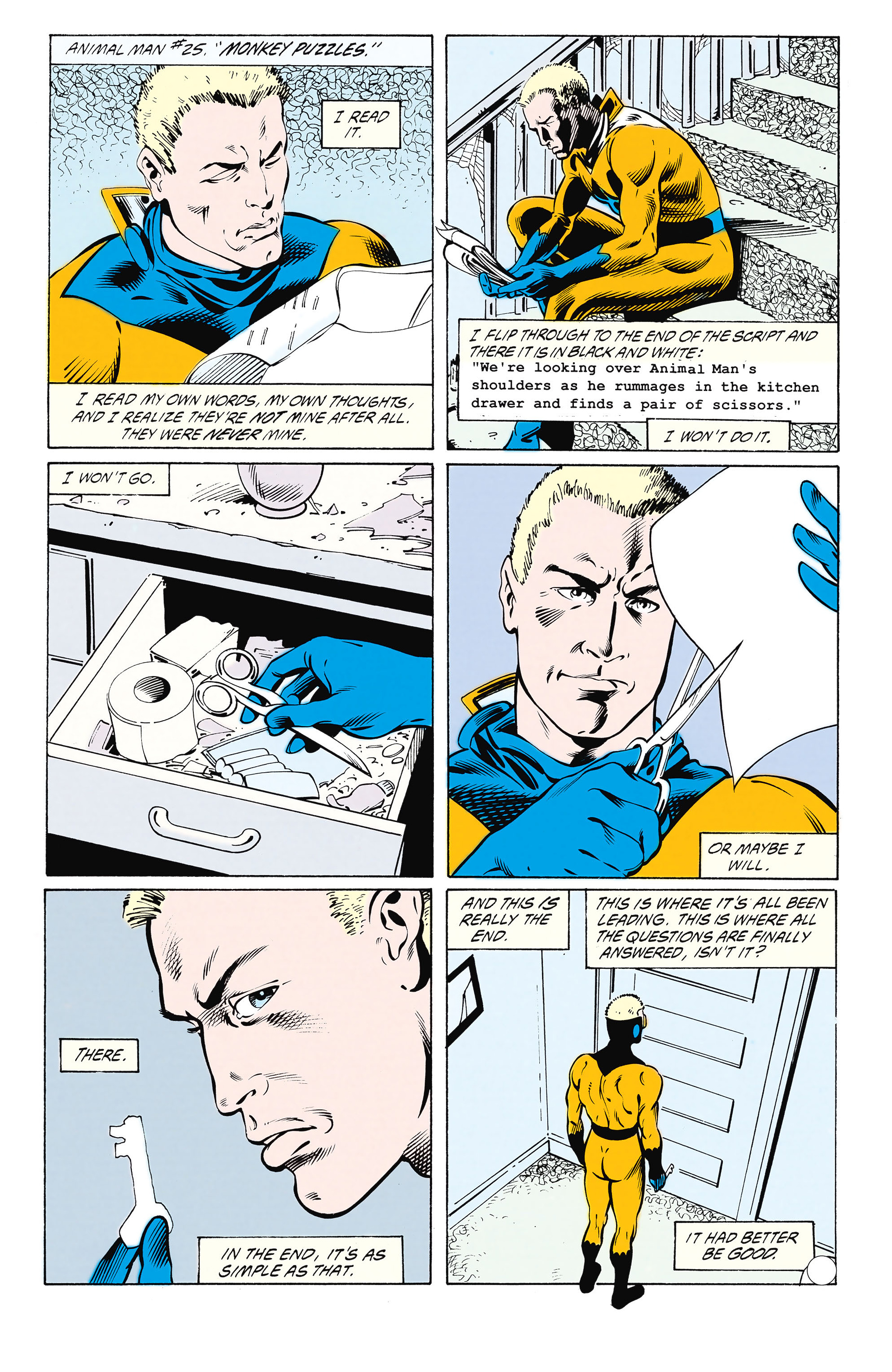 Read online Animal Man (1988) comic -  Issue #25 - 22