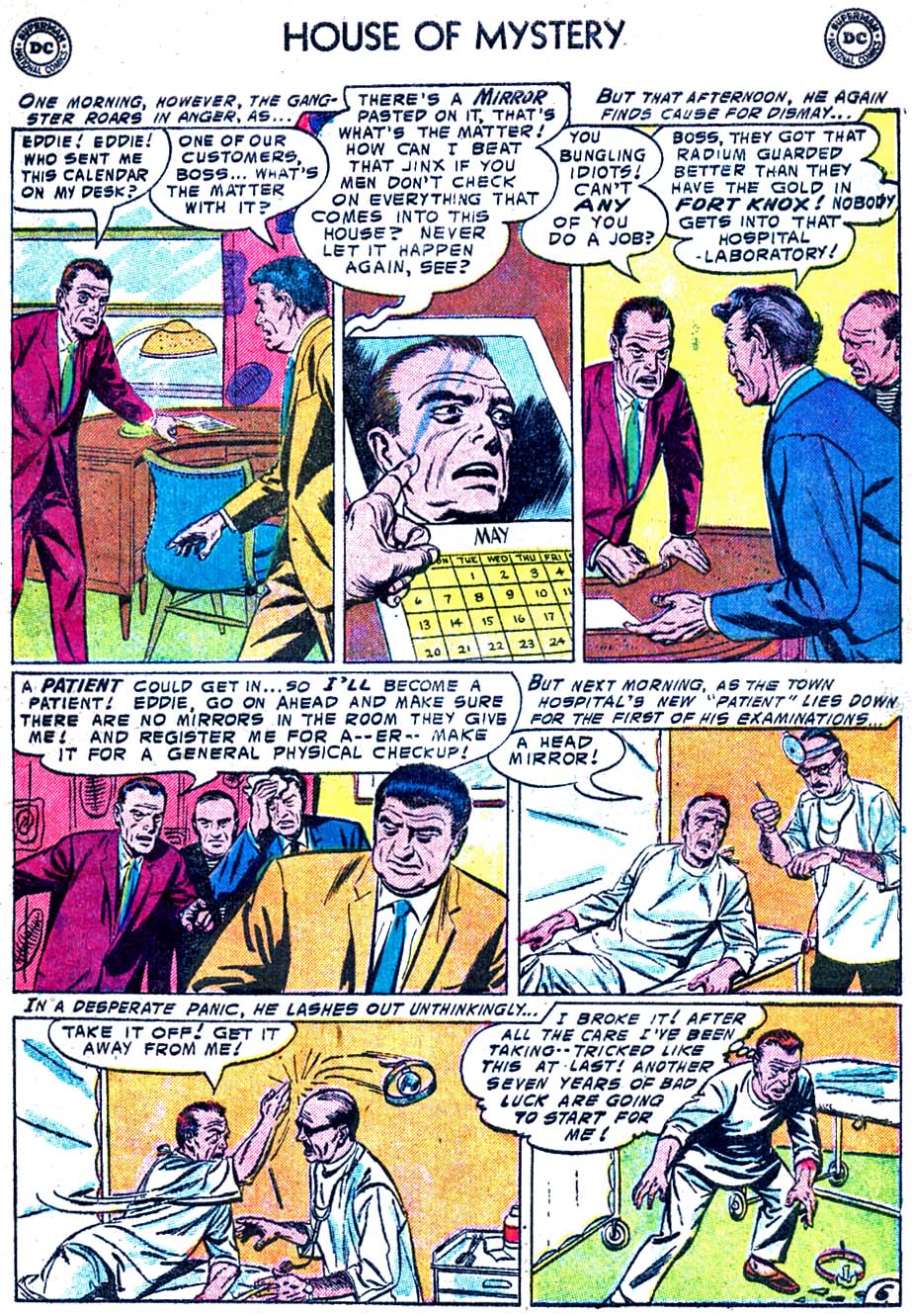 Read online House of Mystery (1951) comic -  Issue #53 - 7