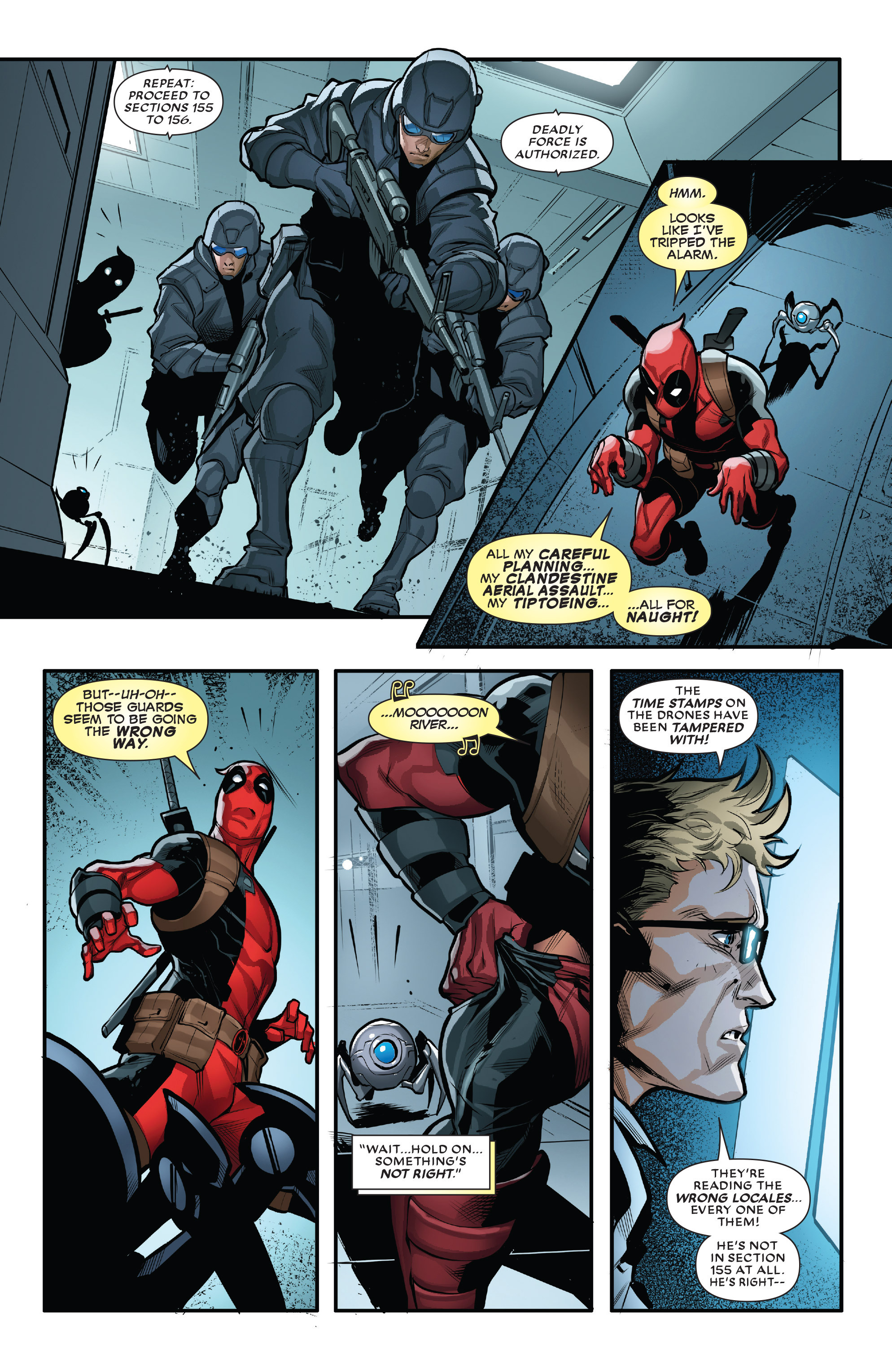 Read online Deadpool & the Mercs For Money [II] comic -  Issue #4 - 8