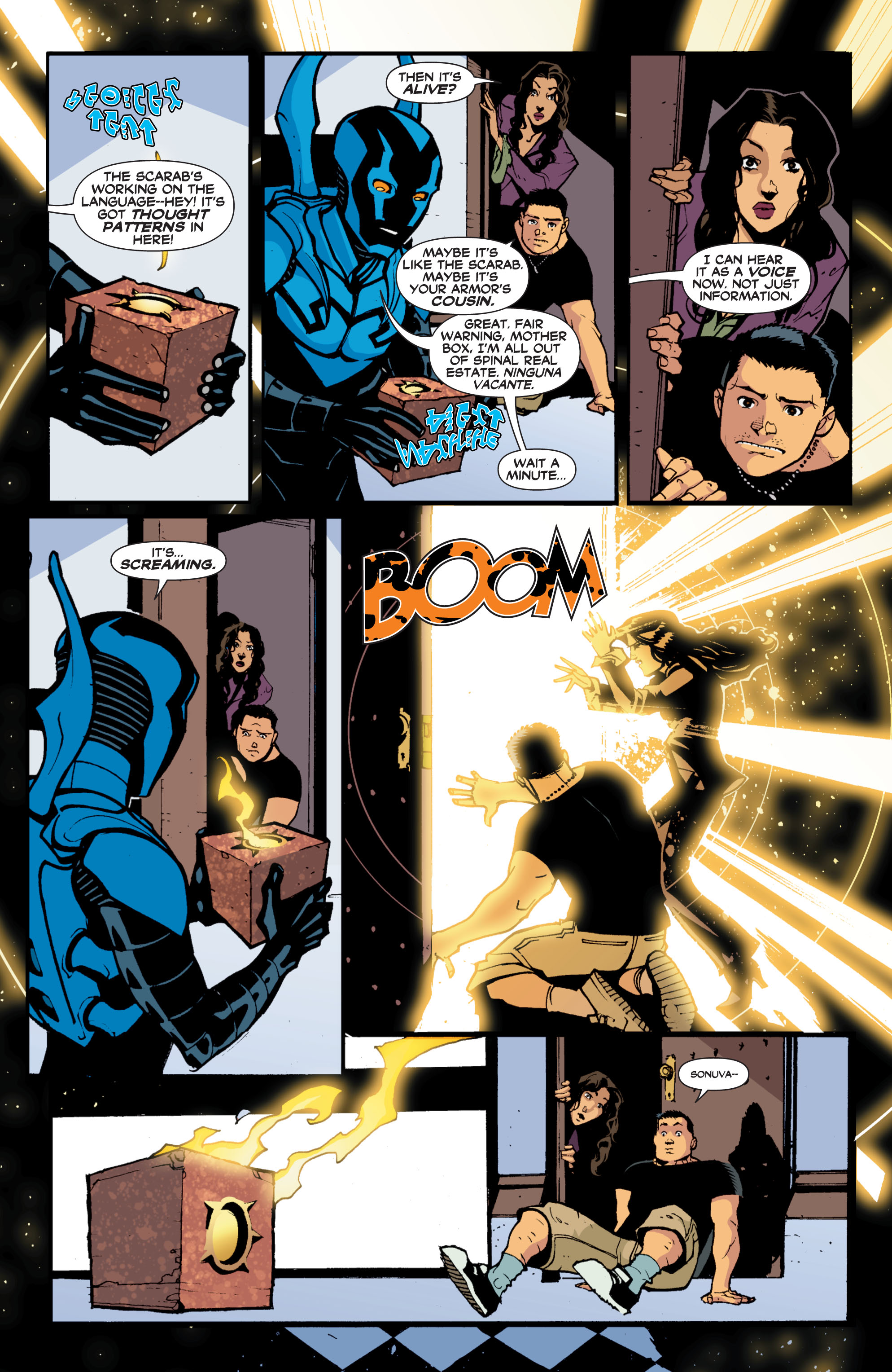 Read online Blue Beetle (2006) comic -  Issue #10 - 10