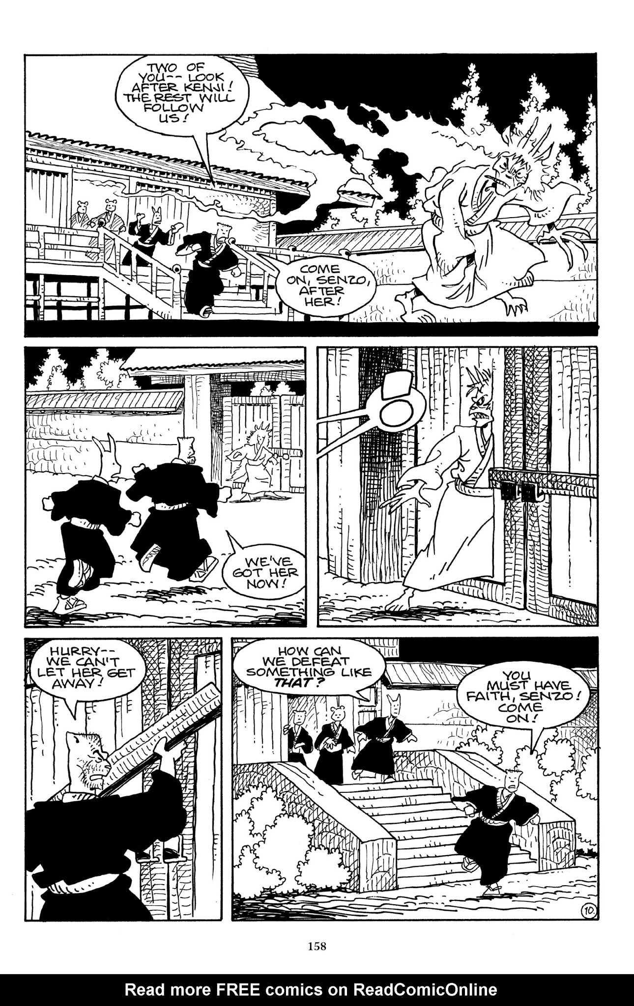 Read online The Usagi Yojimbo Saga comic -  Issue # TPB 5 - 155
