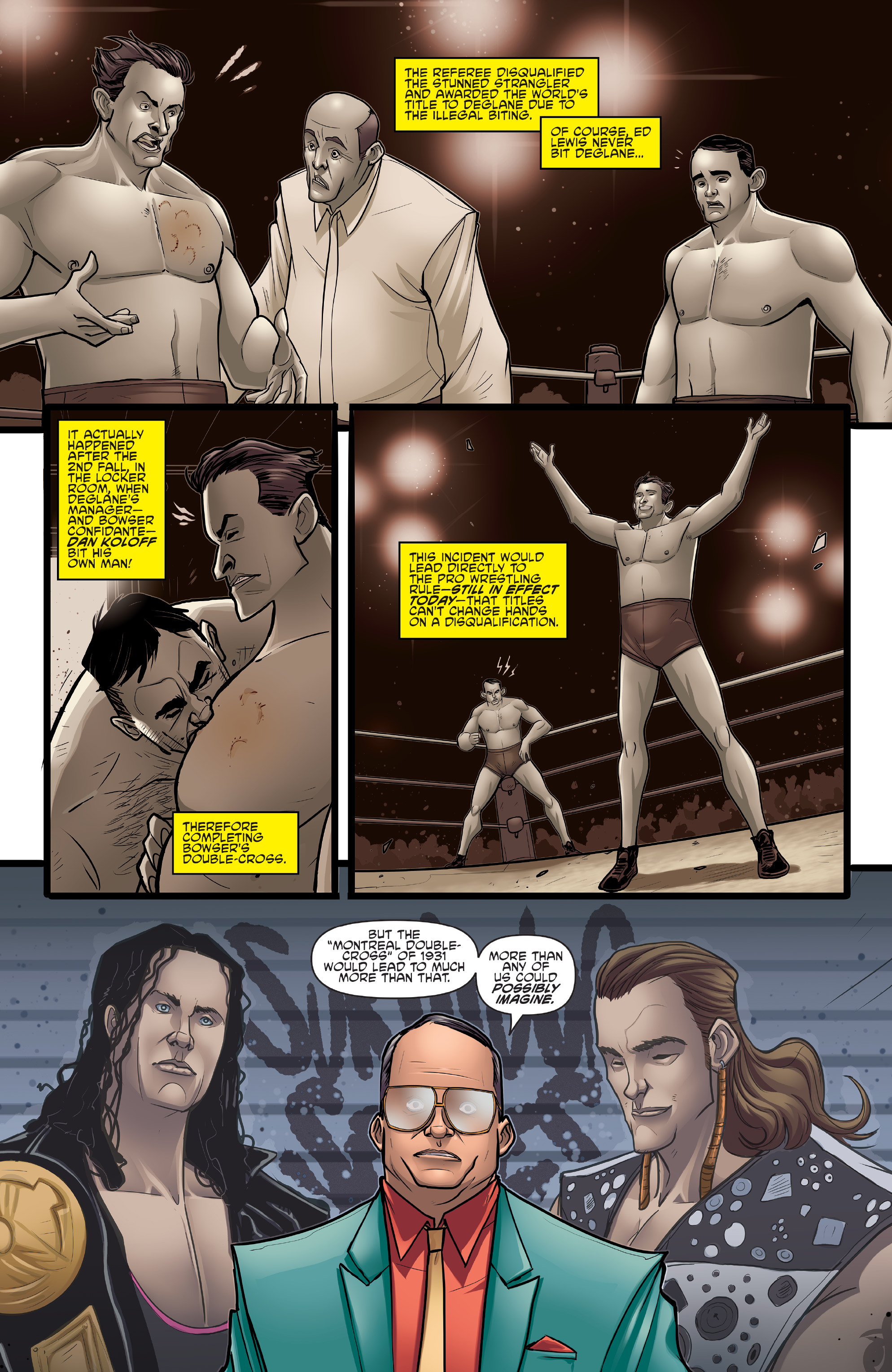 Read online Jim Cornette Presents: Behind the Curtain - Real Pro Wrestling Stories comic -  Issue # TPB - 55