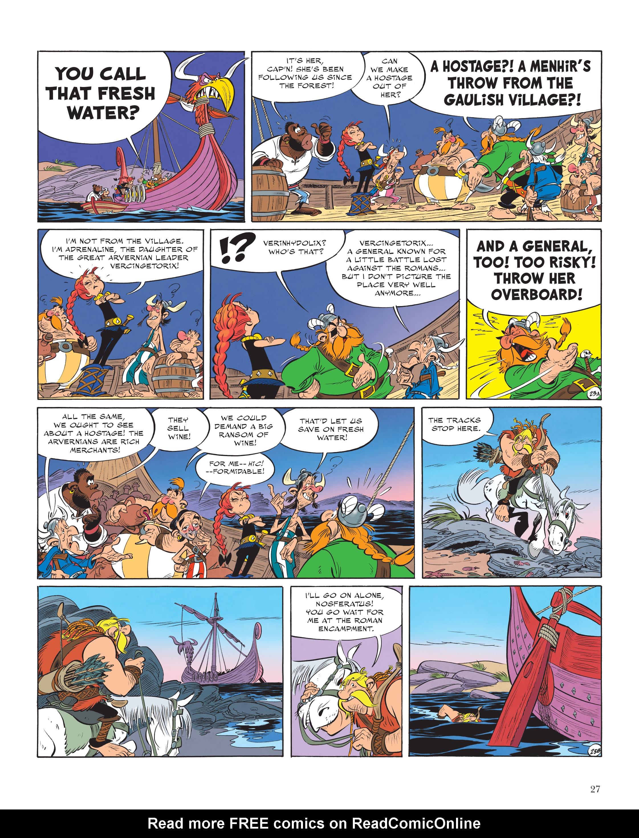 Read online Asterix comic -  Issue #38 - 28