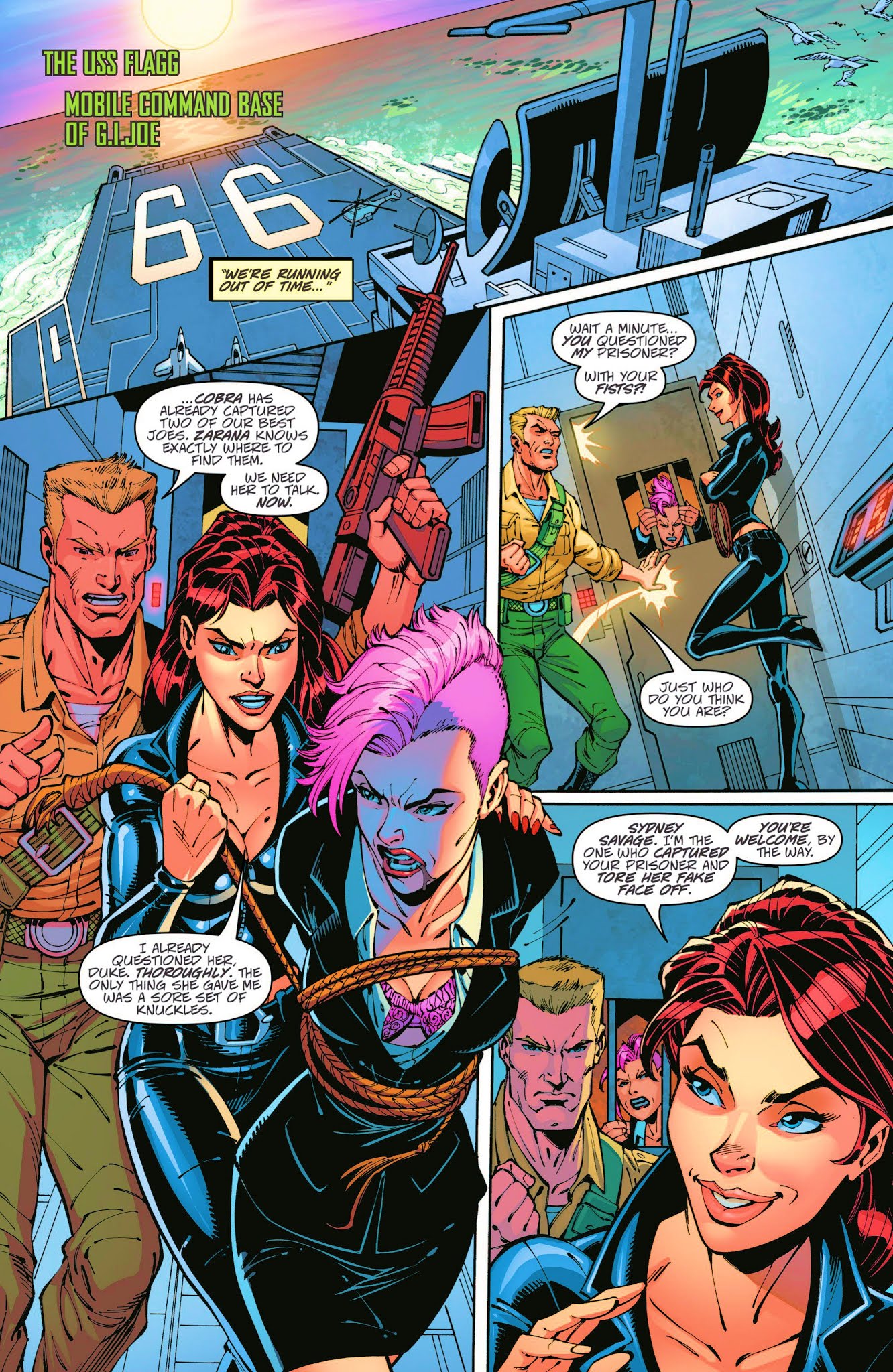 Read online Danger Girl/G.I. Joe comic -  Issue #3 - 9