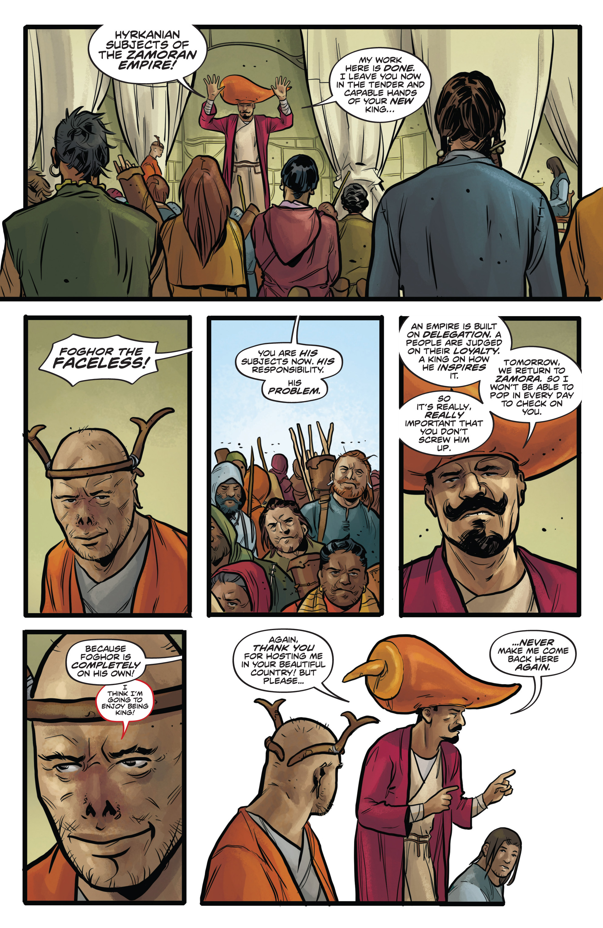 Read online Red Sonja (2019) comic -  Issue #11 - 14