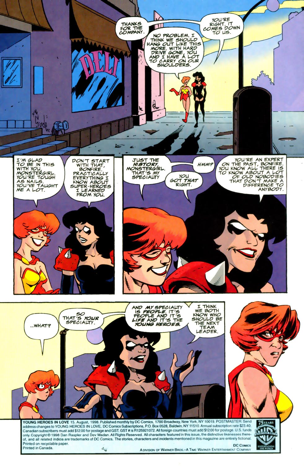 Read online Young Heroes in Love comic -  Issue #15 - 3