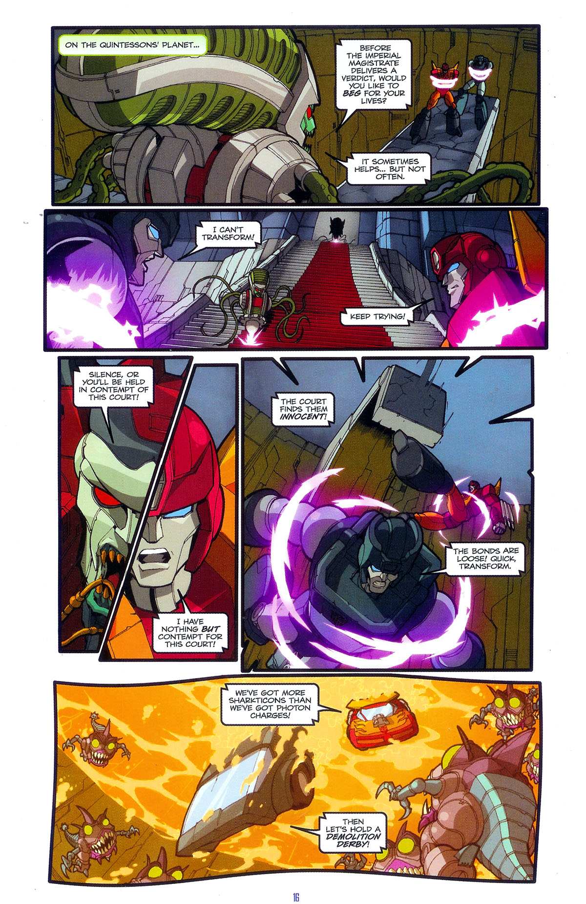 Read online The Transformers: The Animated Movie comic -  Issue #3 - 18