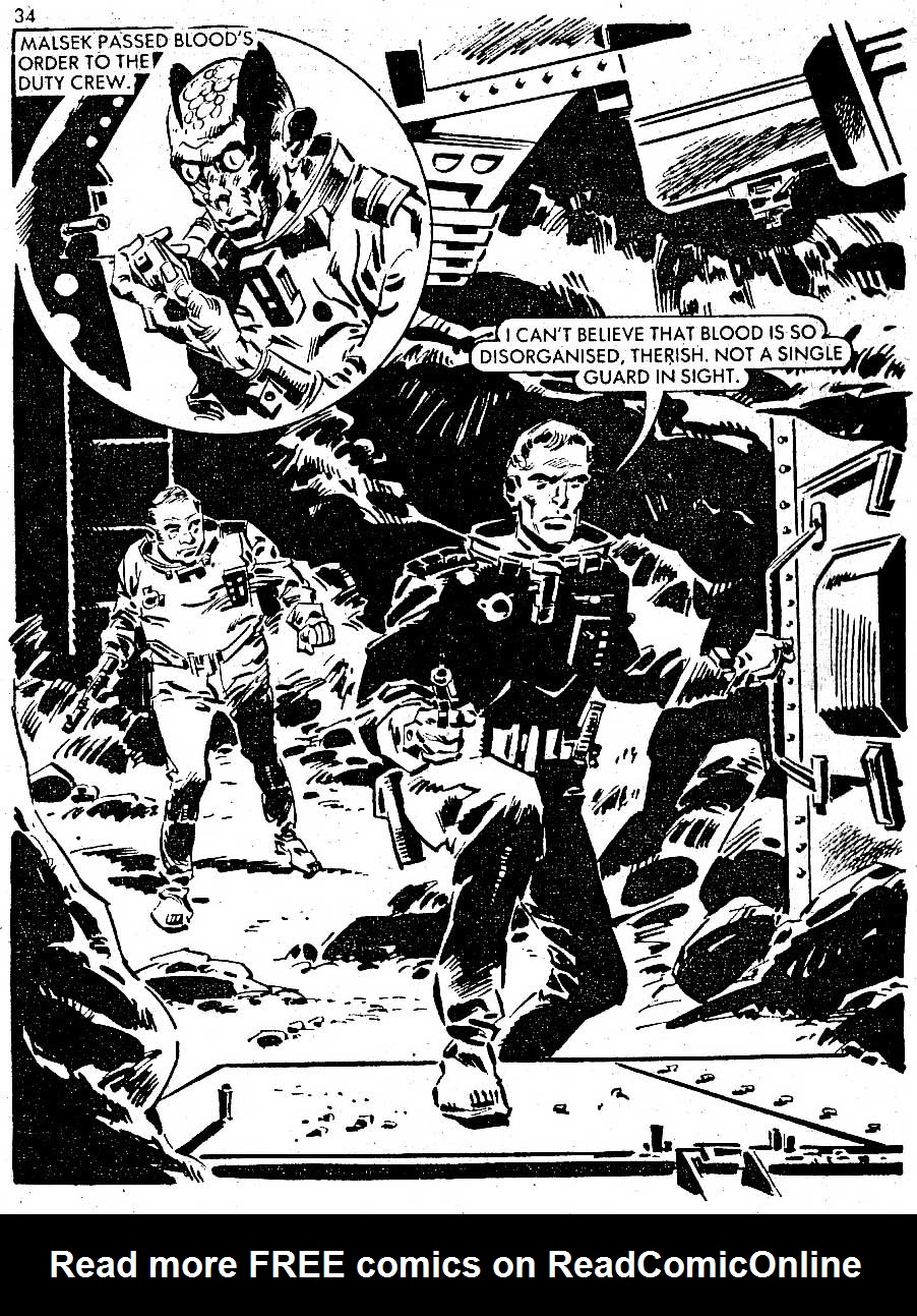 Read online Starblazer comic -  Issue #22 - 34
