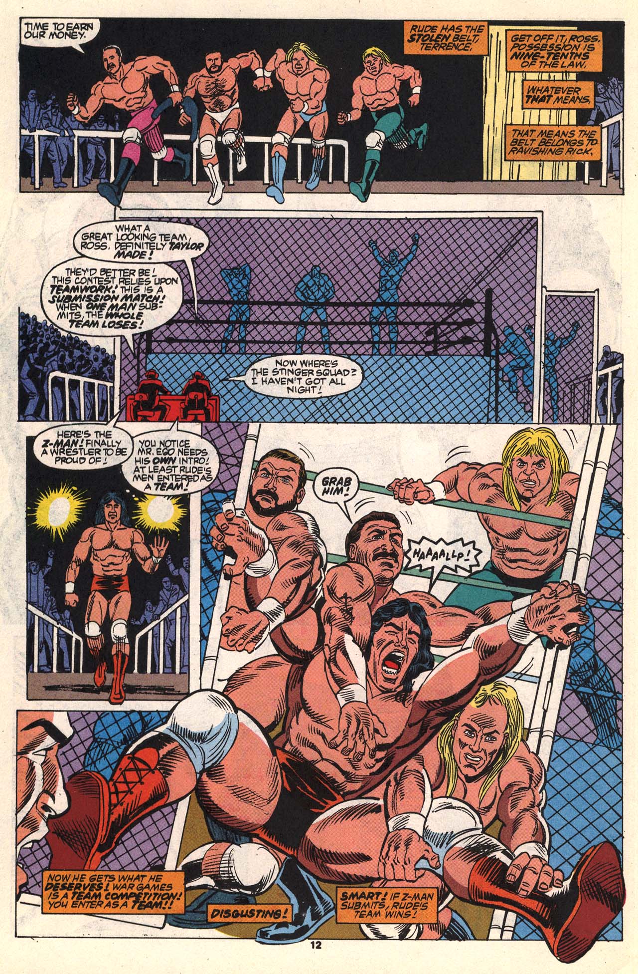 Read online WCW World Championship Wrestling comic -  Issue #5 - 13