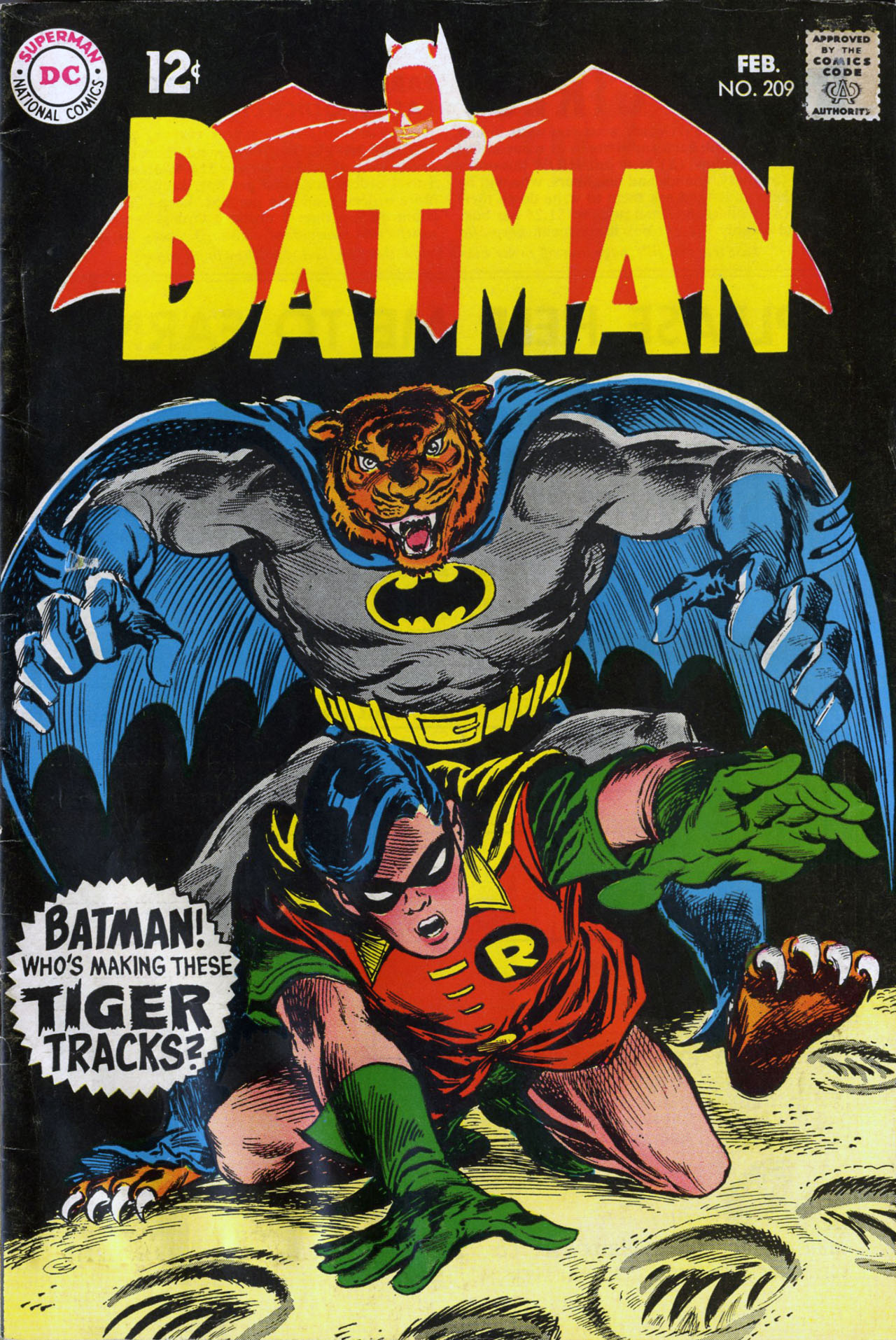 Read online Batman (1940) comic -  Issue #209 - 1