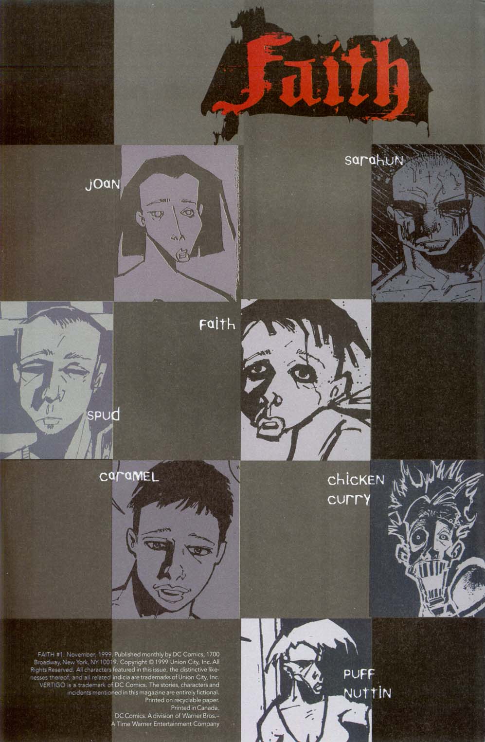 Read online Faith (1999) comic -  Issue #1 - 3
