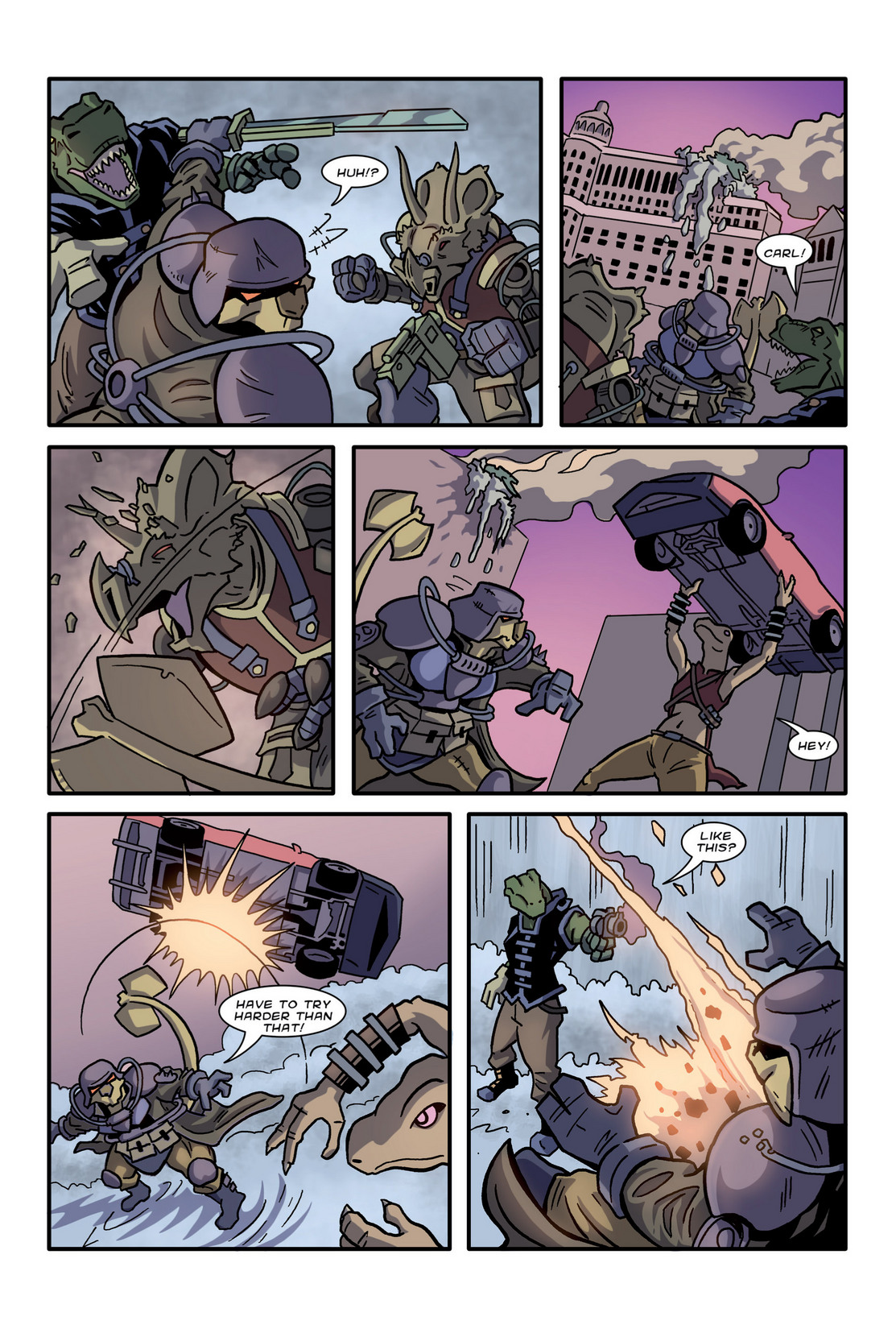 Read online Dinocorps comic -  Issue # TPB - 81