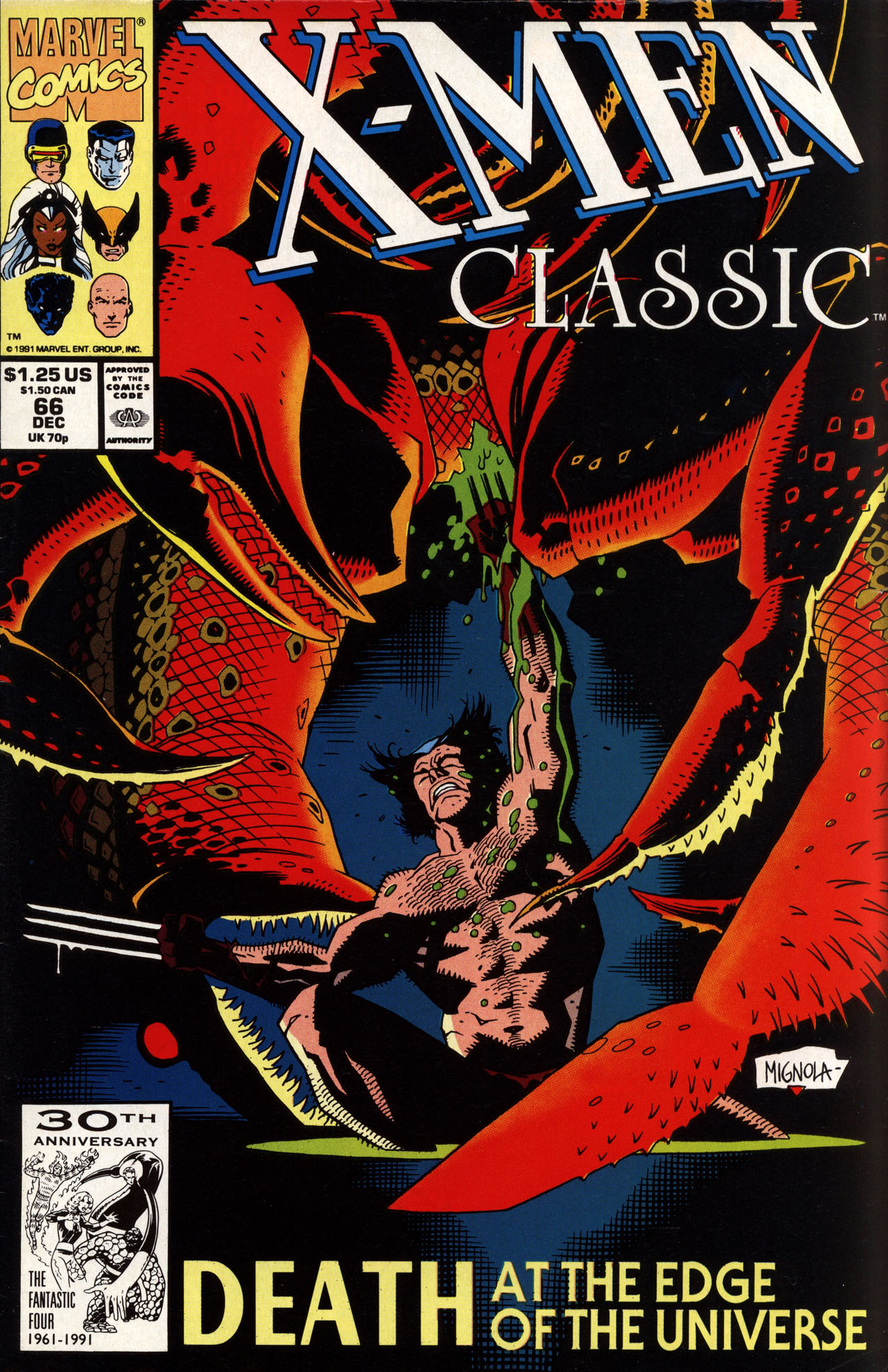 Read online X-Men Classic comic -  Issue #66 - 1