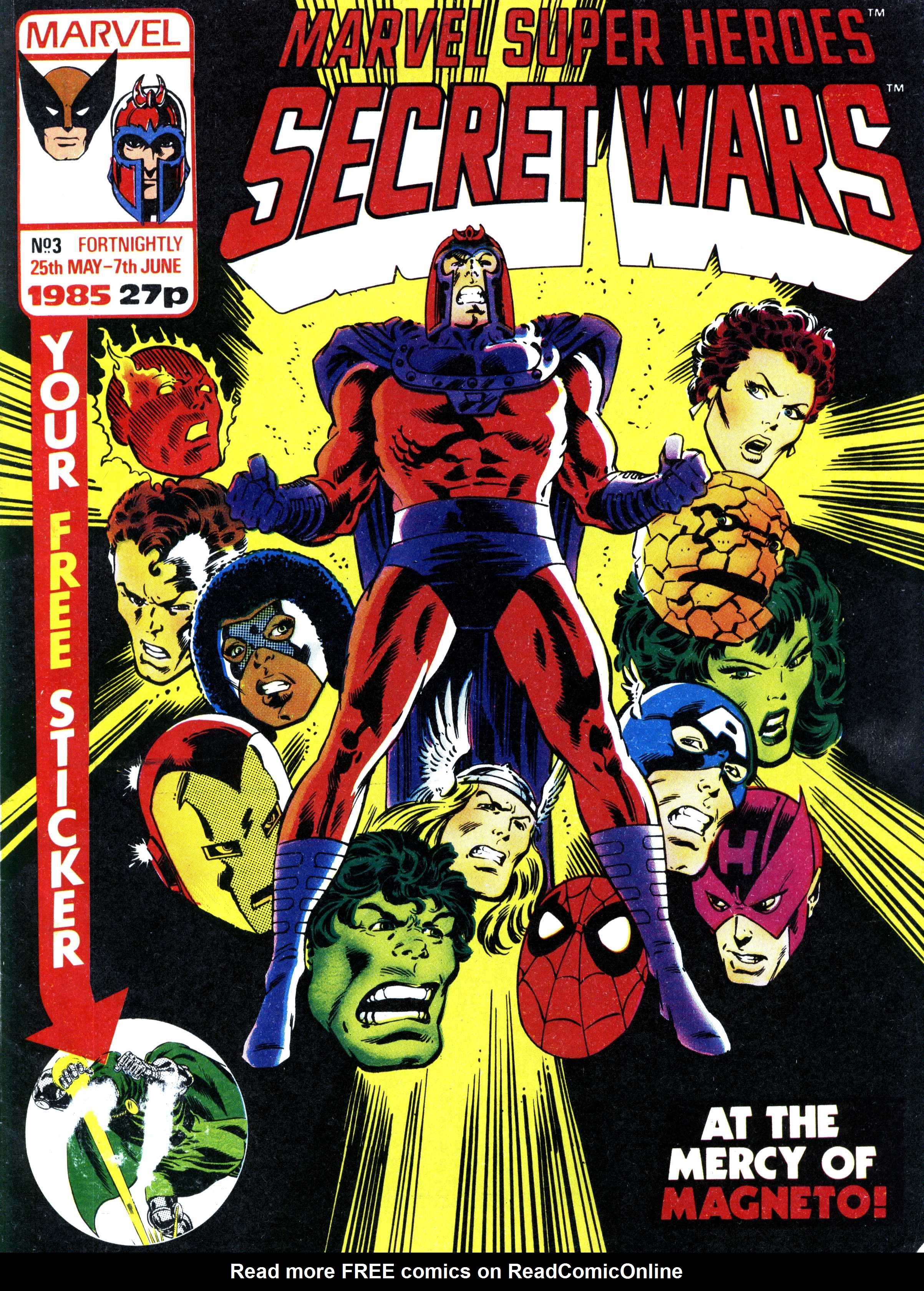 Read online Secret Wars (1985) comic -  Issue #3 - 1