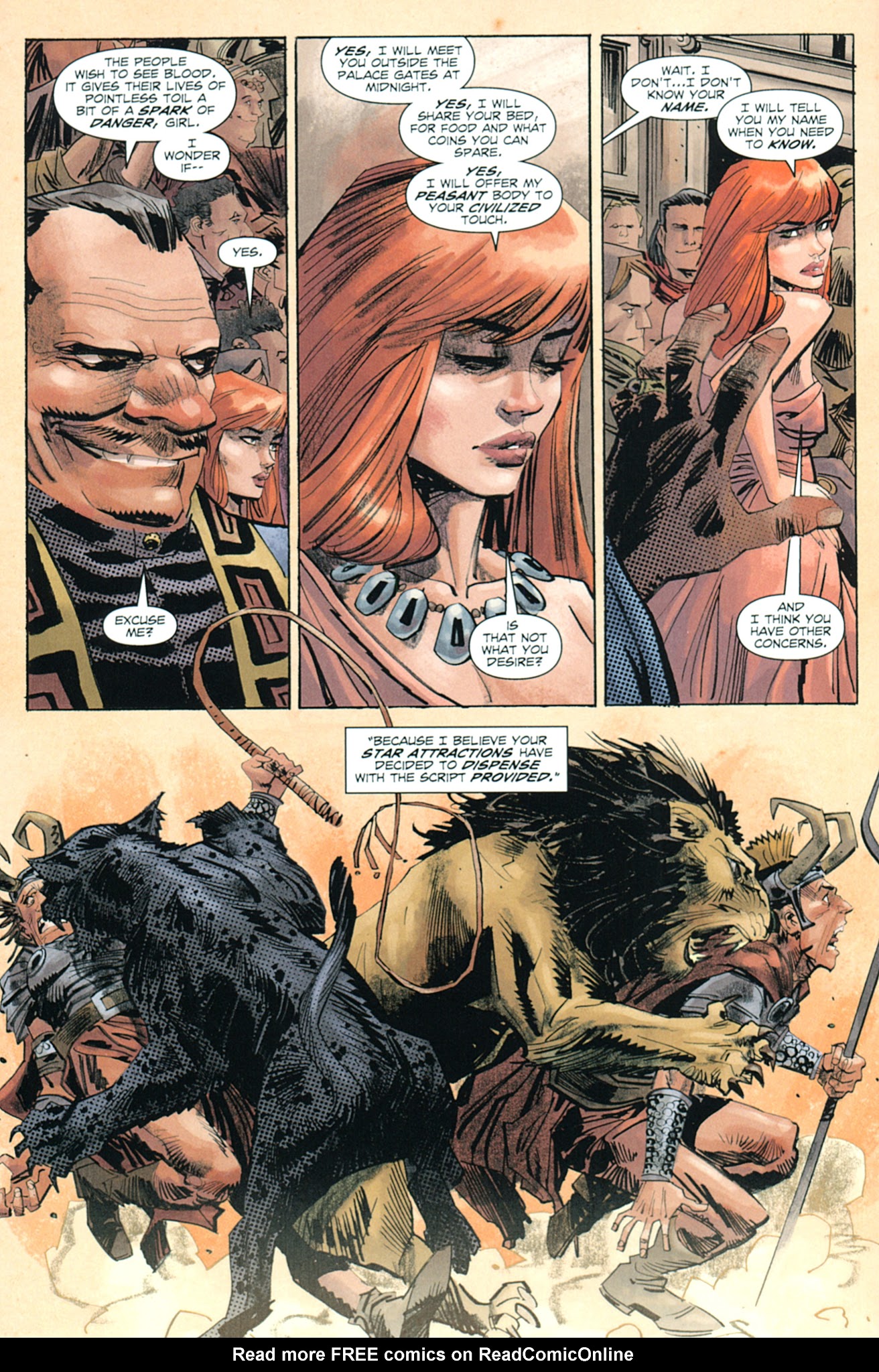 Read online Conan Red Sonja comic -  Issue #1 - 6