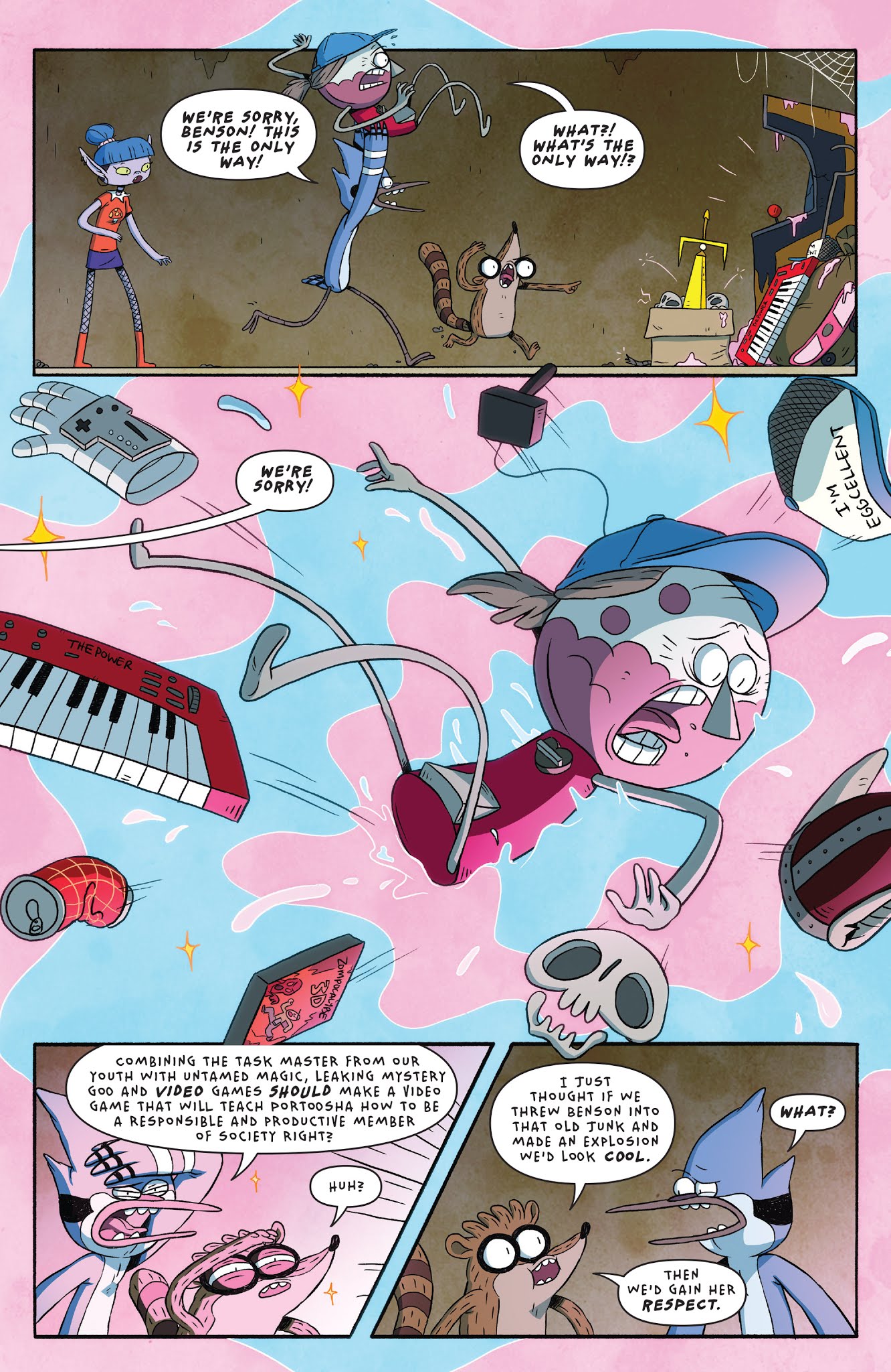 Read online Regular Show: 25 Years Later comic -  Issue #4 - 15