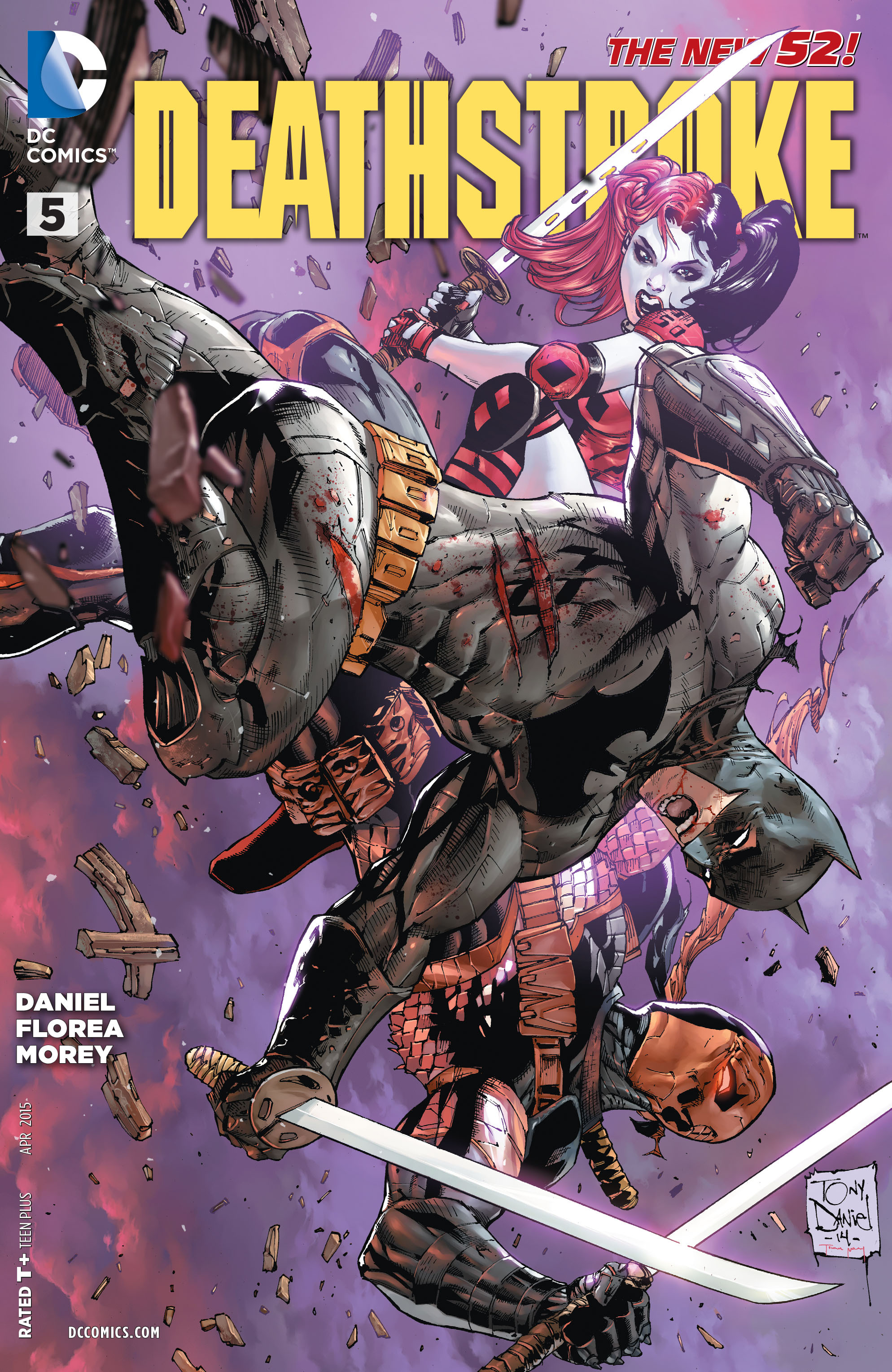 Read online Deathstroke (2014) comic -  Issue #5 - 1