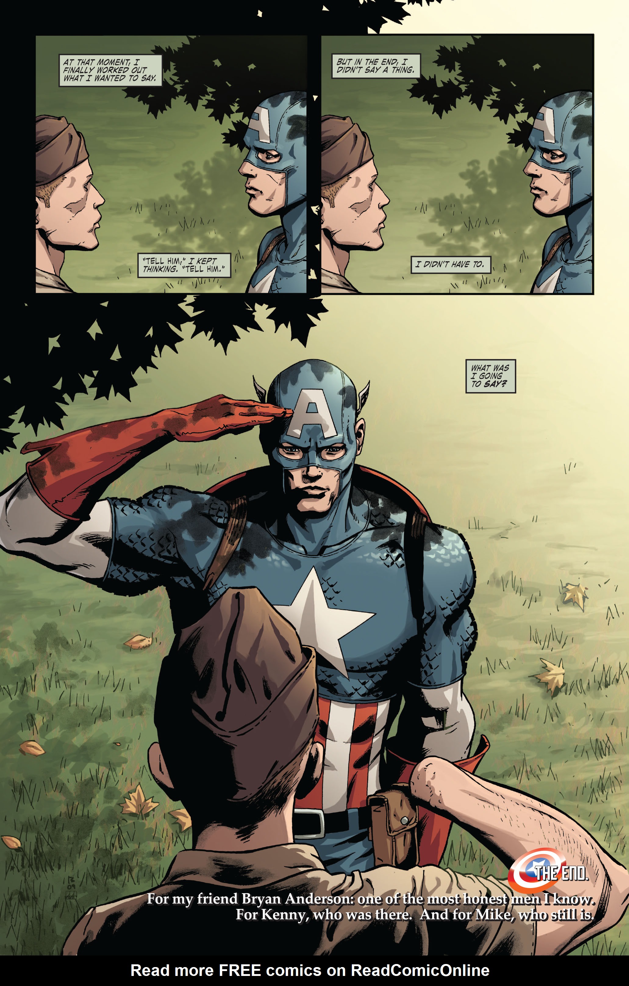 Captain America Theater of War: To Soldier On Full Page 36