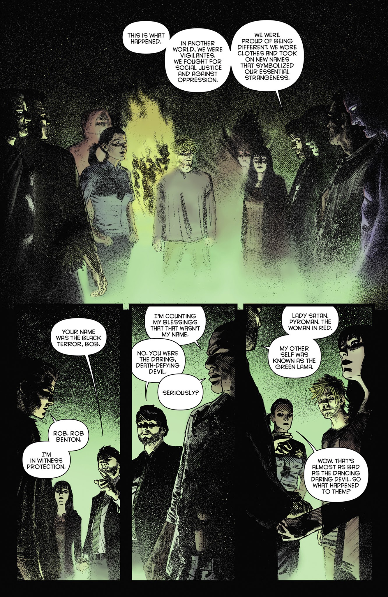 Read online Project Superpowers: BlackCross comic -  Issue #5 - 18