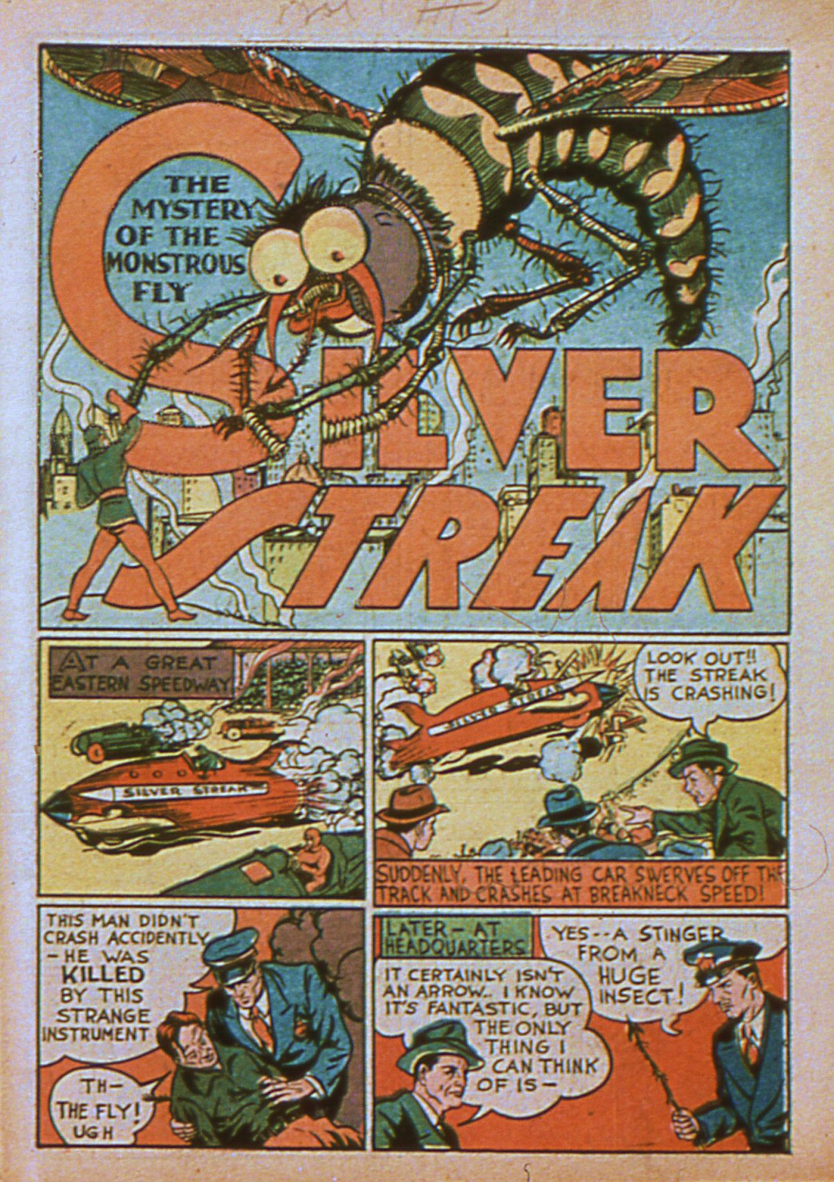 Read online Silver Streak Comics comic -  Issue #3 - 4