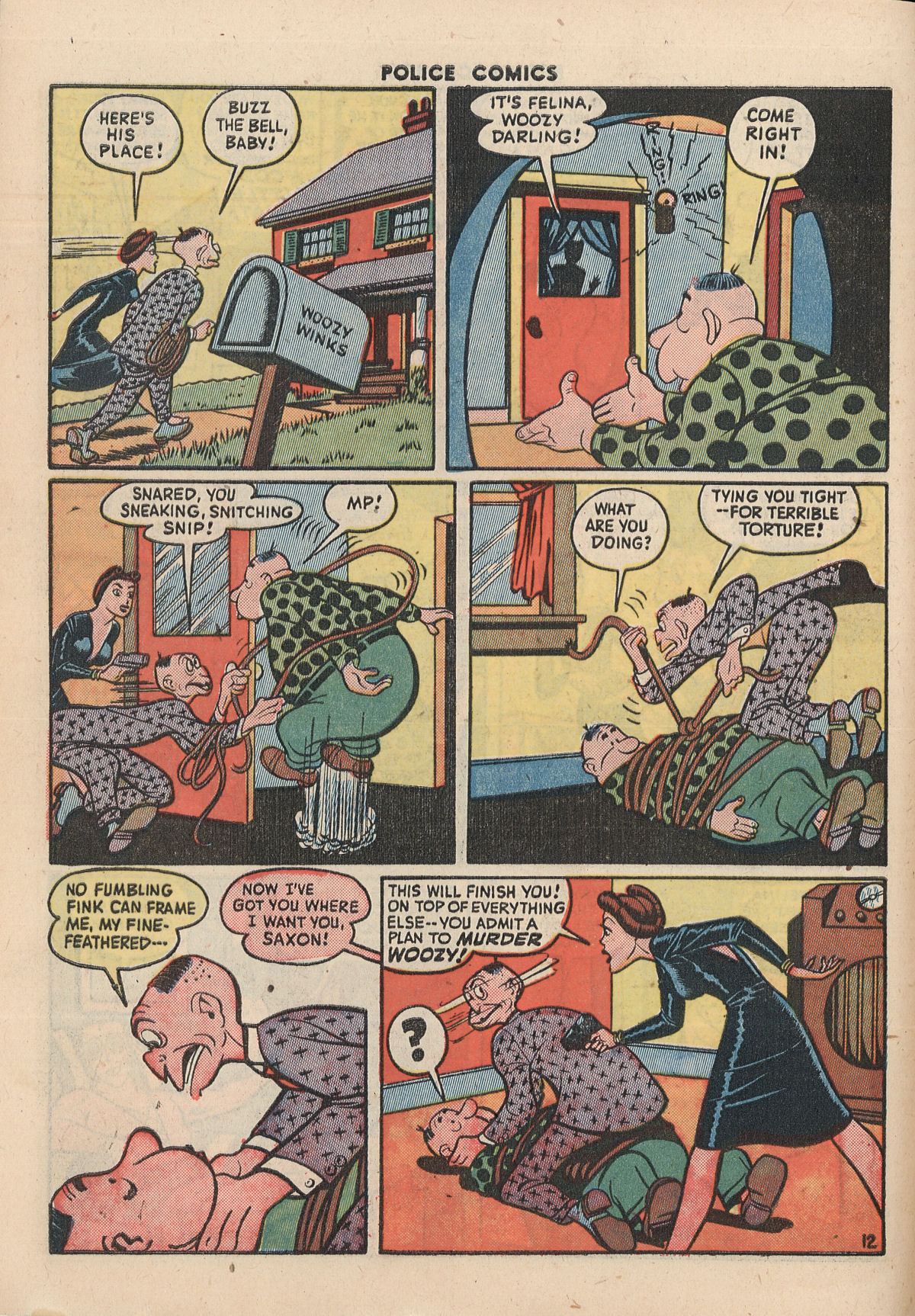 Read online Police Comics comic -  Issue #37 - 14