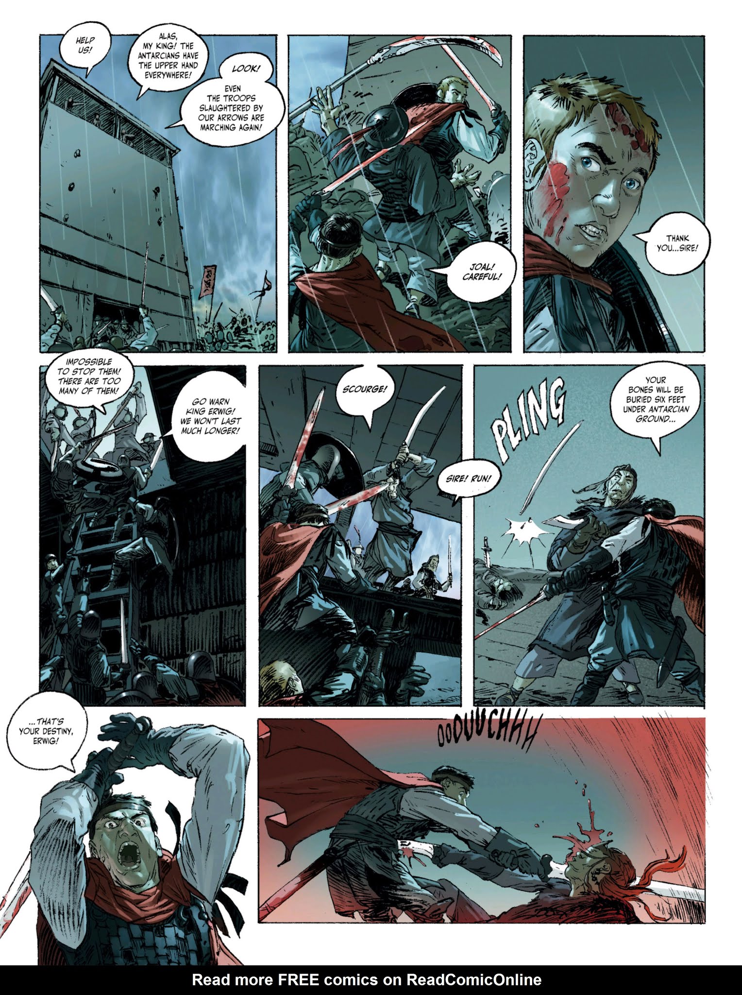 Read online Throne of Ice comic -  Issue #2 - 36