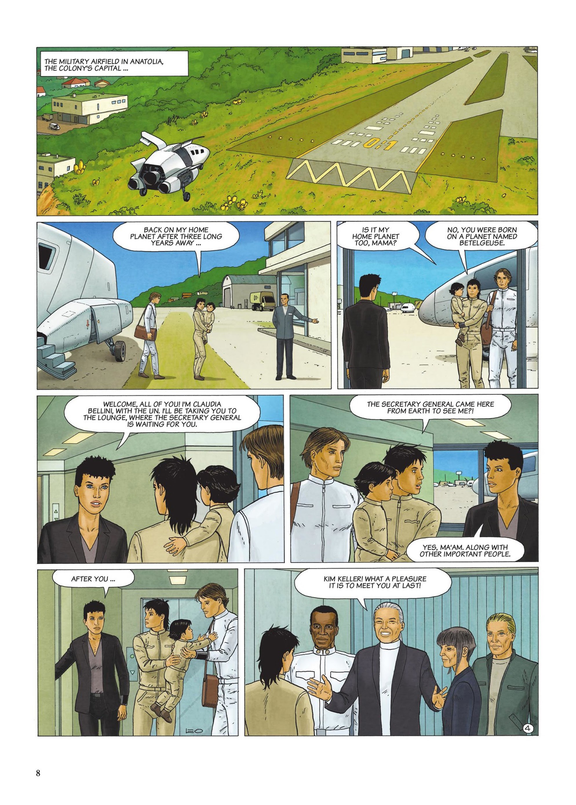 Read online Return to Aldebaran comic -  Issue #1 - 9