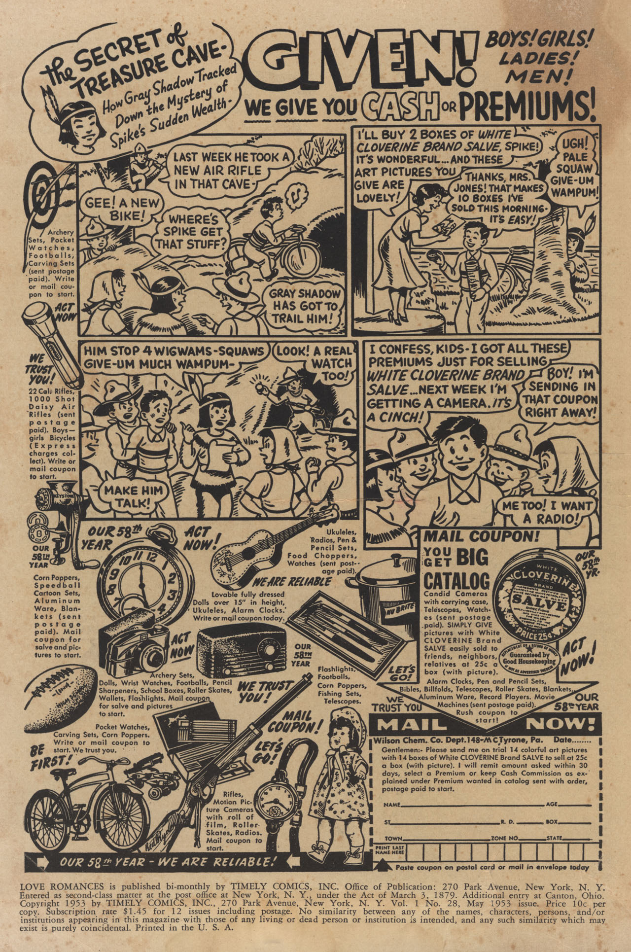 Read online Love Romances comic -  Issue #28 - 2