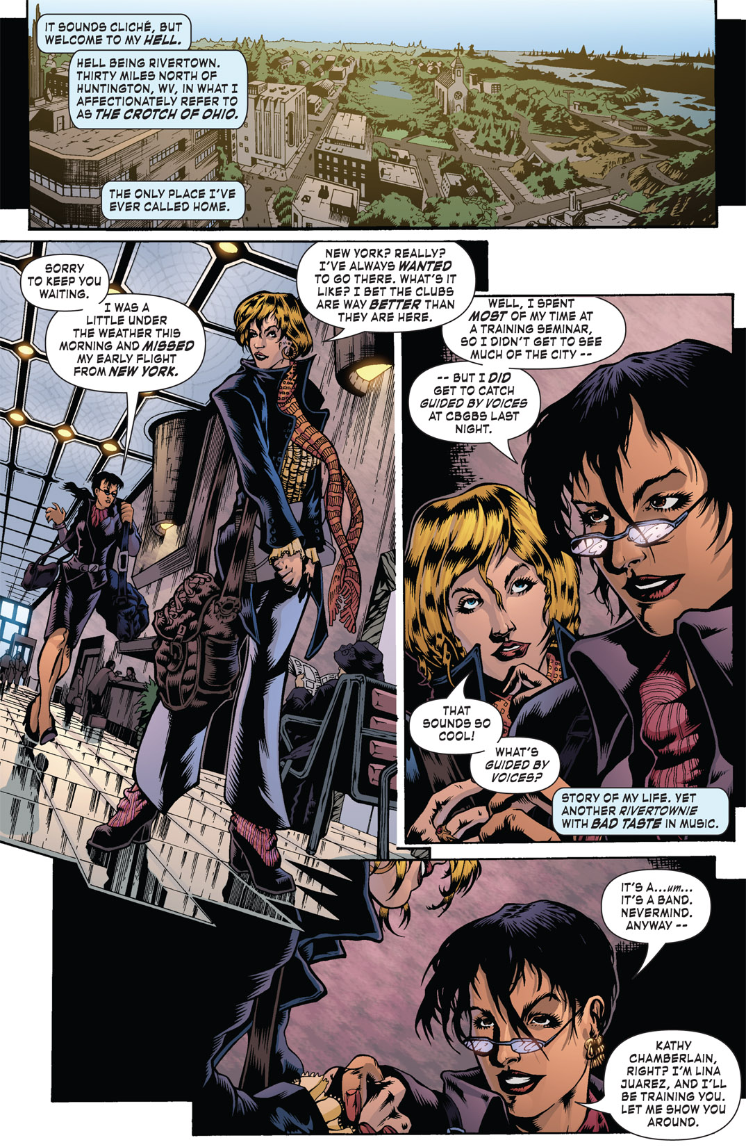 Read online Blacklight comic -  Issue #1 - 3