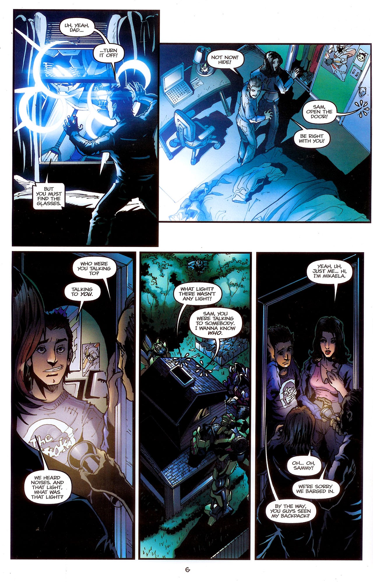 Read online Transformers: The Movie Adaptation comic -  Issue #3 - 8