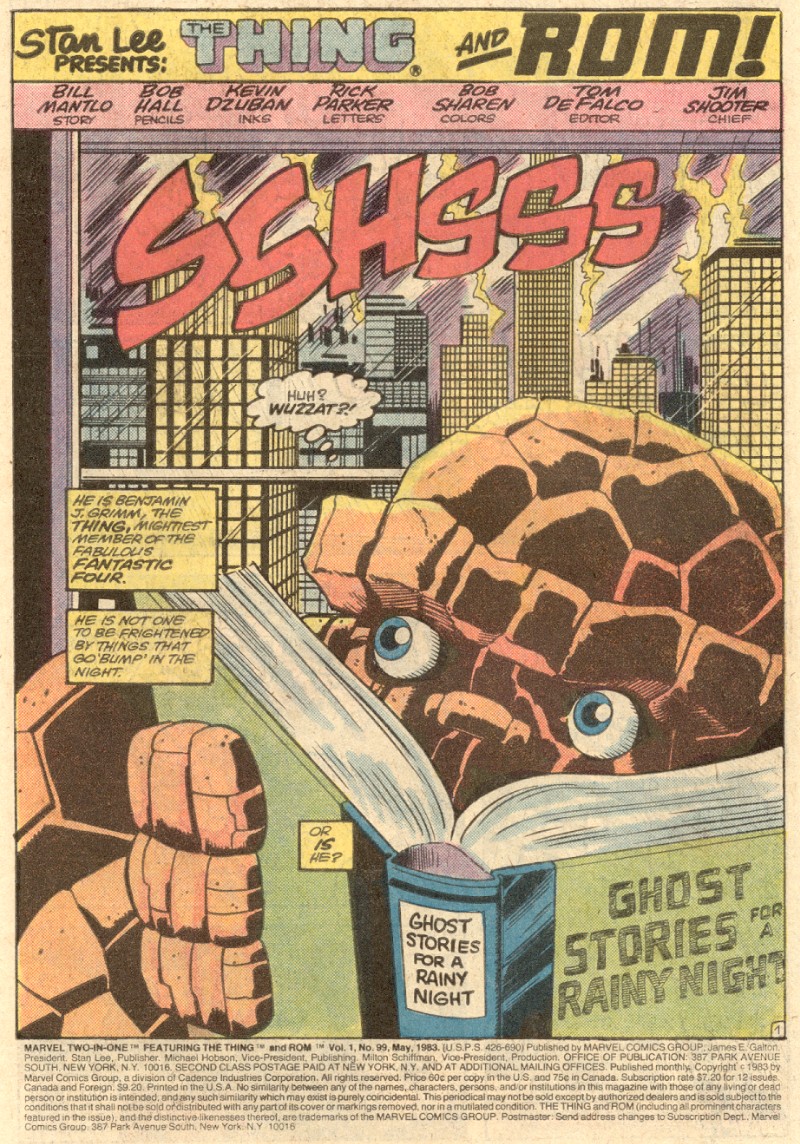 Marvel Two-In-One (1974) issue 99 - Page 2